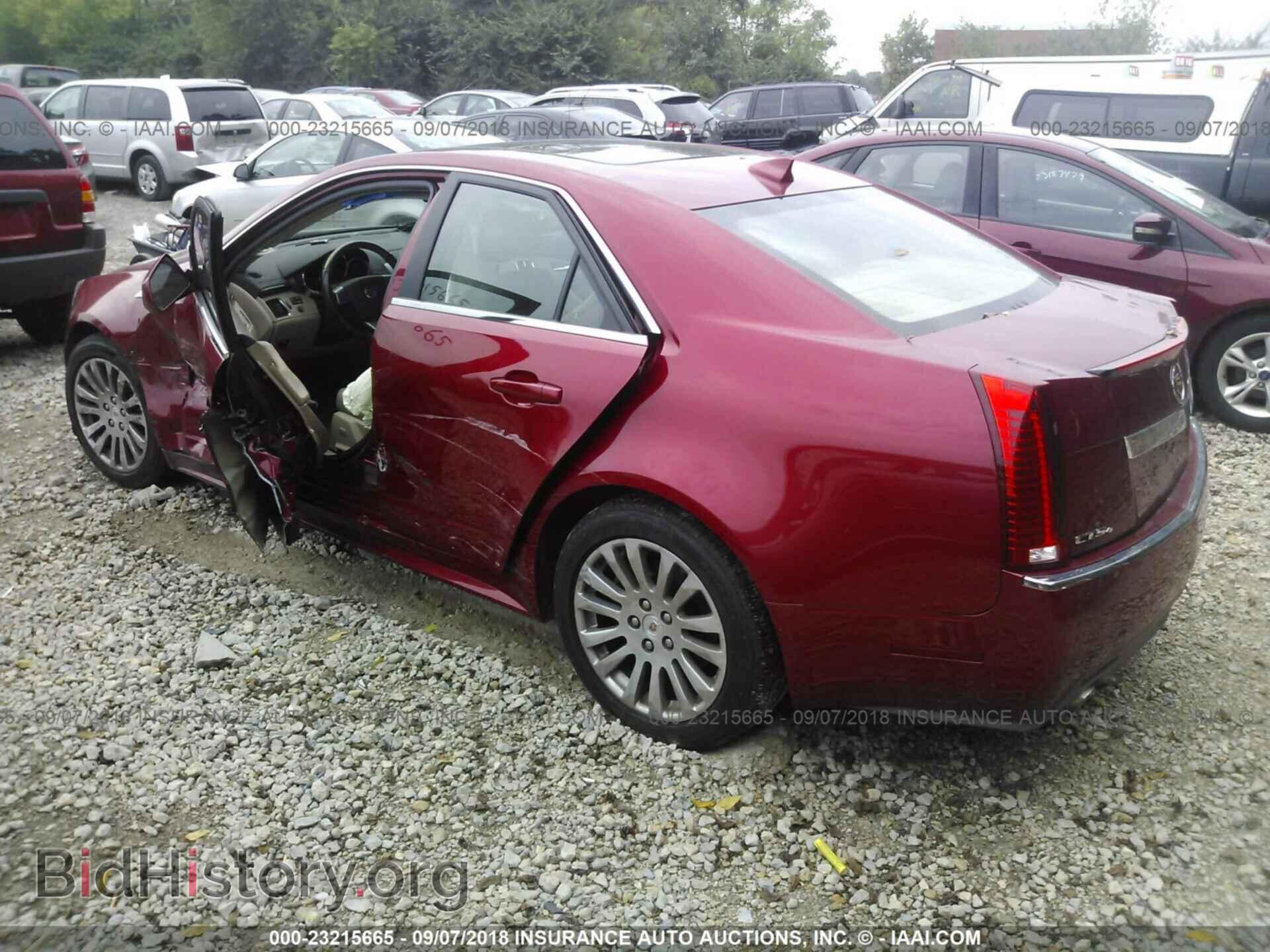 2012 Cadillac Cts - VIN: 1G6DS5E33C0120510 - Фото 3