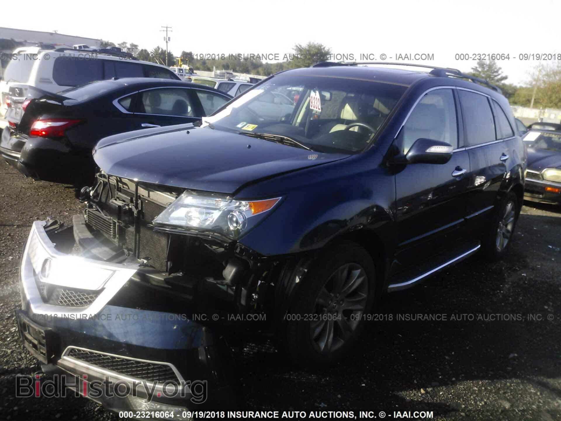 2012 ACURA MDX - VIN: 2HNYD2H65CH528414 - Фото 2