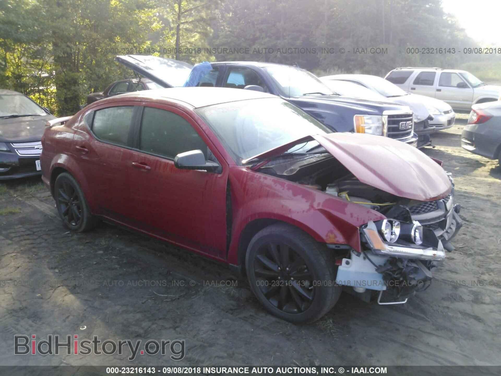 Photo 1C3CDZAB4EN234744 - DODGE AVENGER 2014