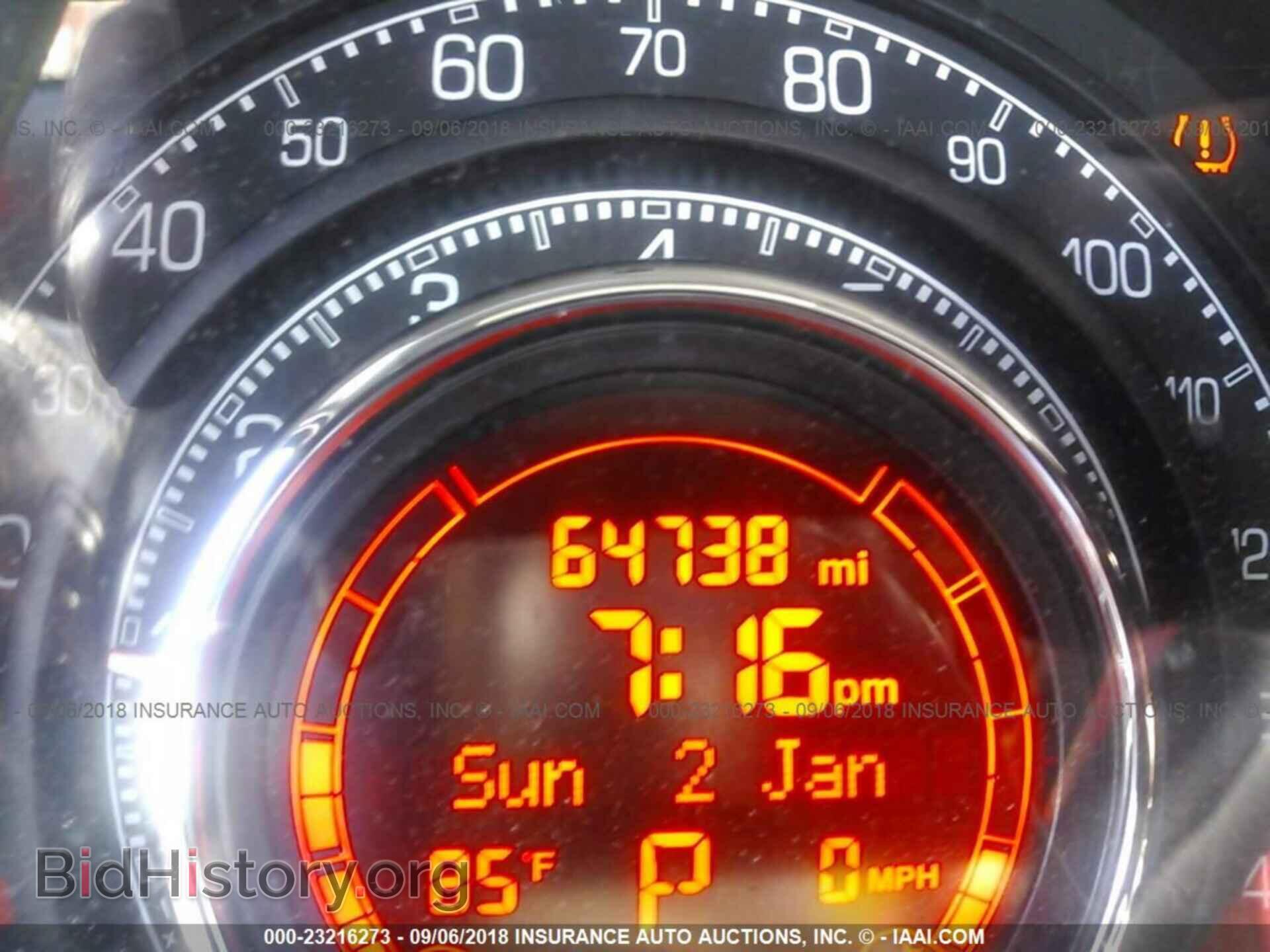 2012 Fiat 500 - VIN: 3C3CFFBR4CT370504 - Фото 7