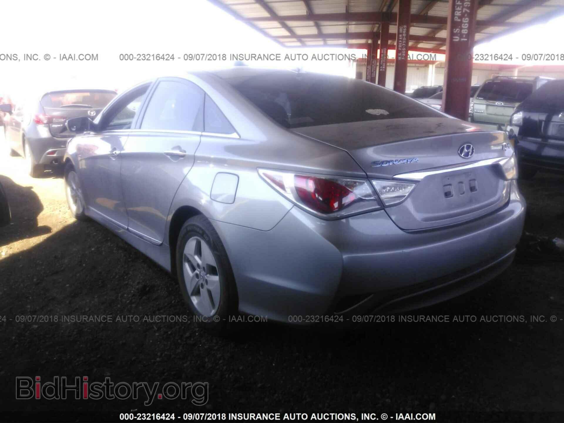 2012 Hyundai Sonata - VIN: KMHEC4A44CA058404 - Photo 3