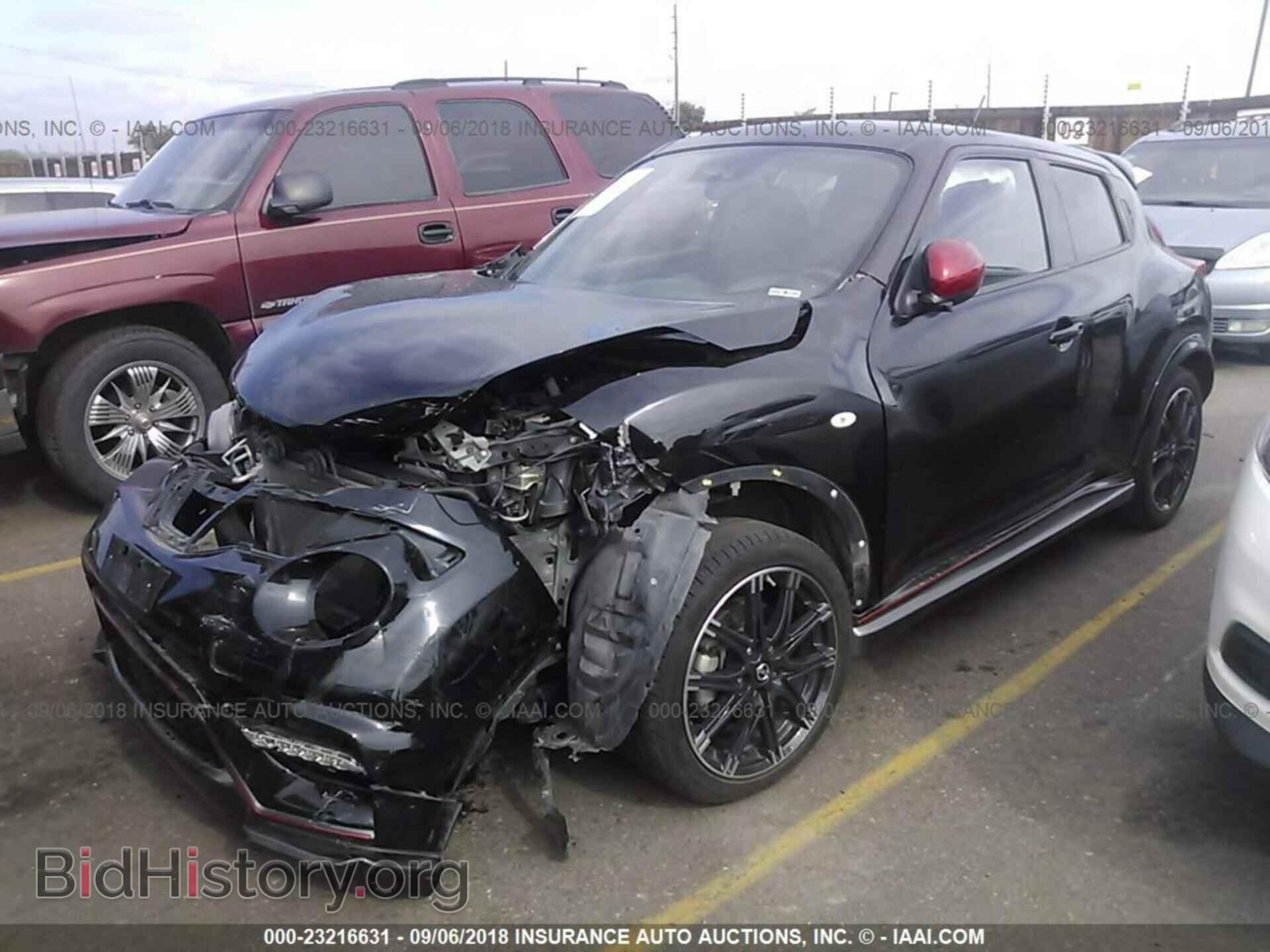 2014 Nissan Juke - VIN: JN8AF5MV3ET365580 - Фото 2