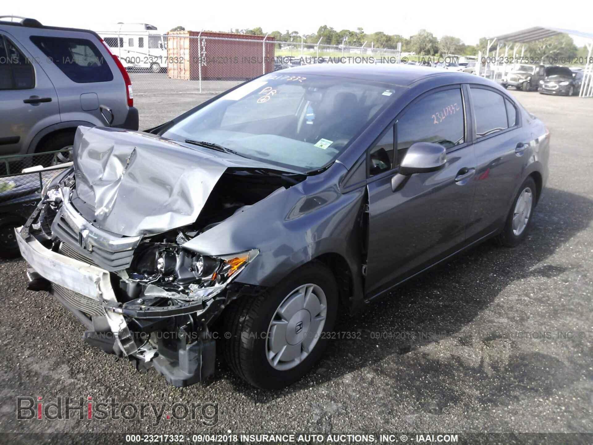 2012 Honda Civic - VIN: 2HGFB2F60CH554376 - Photo 2