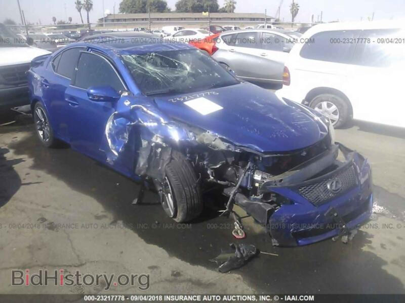 2012 Lexus IS (VIN JTHBF5C21C5169502) — photo 1 of 10, IAAI, damage: front & rear