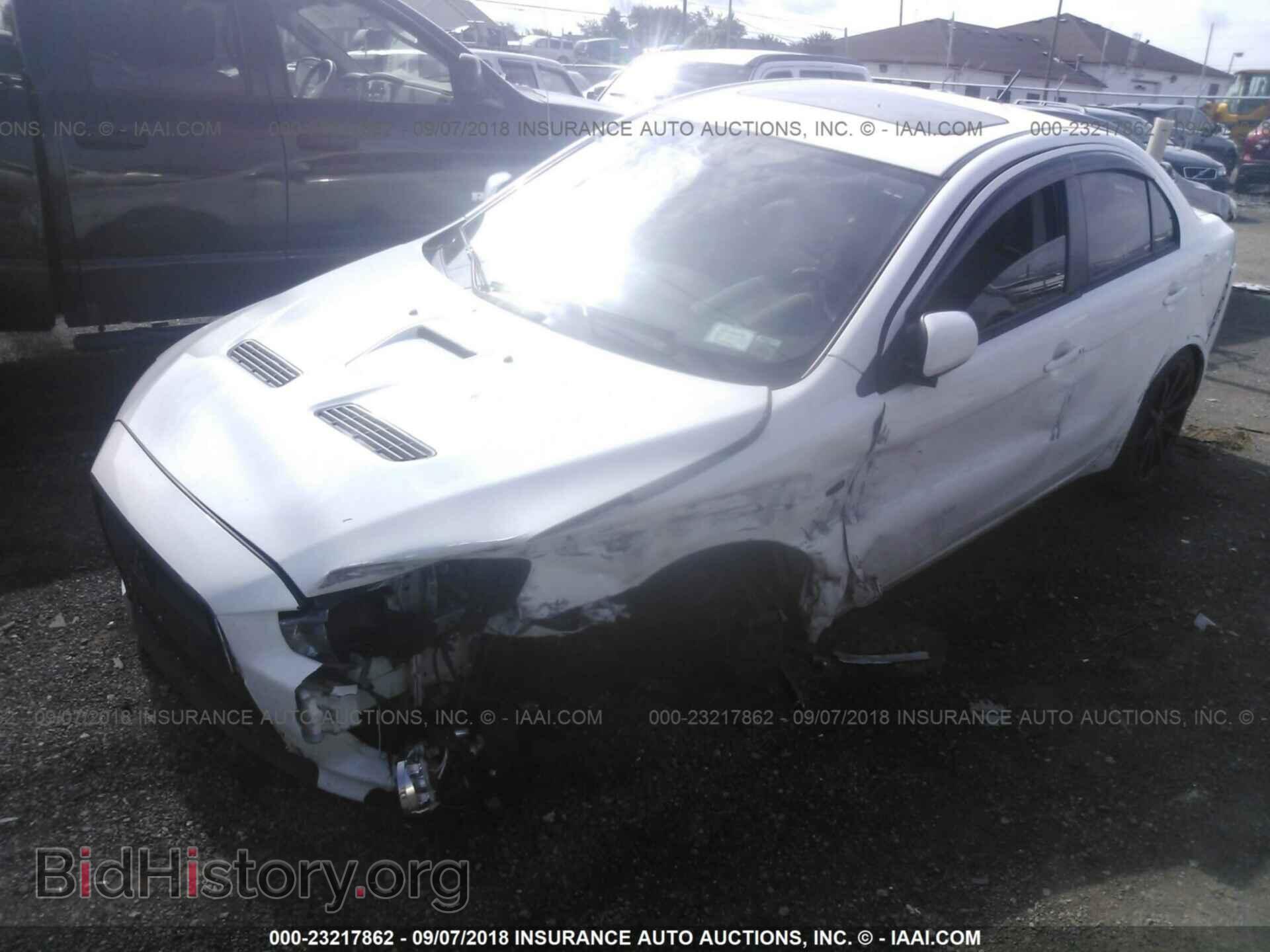 2014 Mitsubishi Lancer - VIN: JA32V6FV5EU017374 - Фото 2