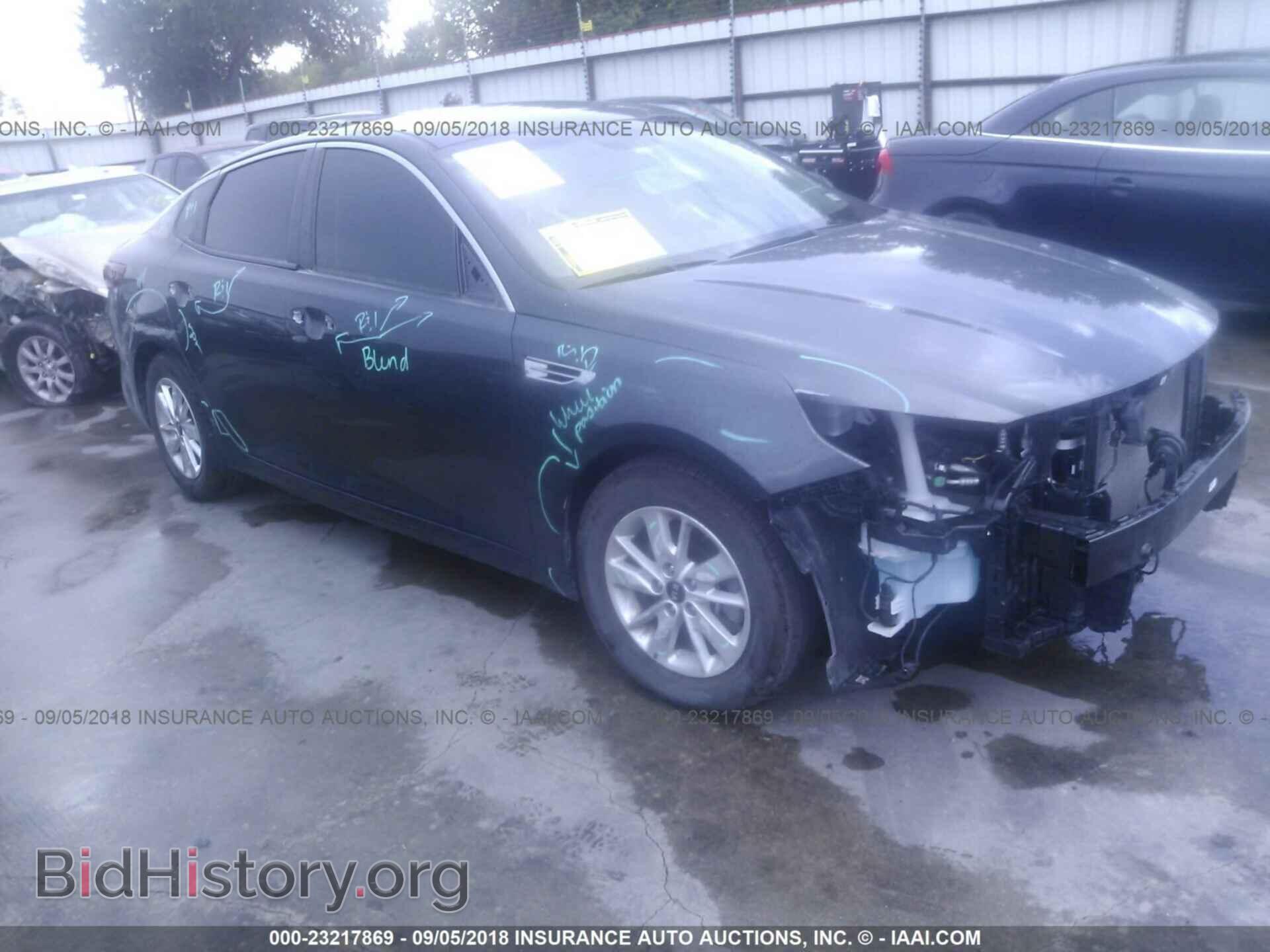 Фотография KNAGT4L32G5091365 - Kia Optima 2016