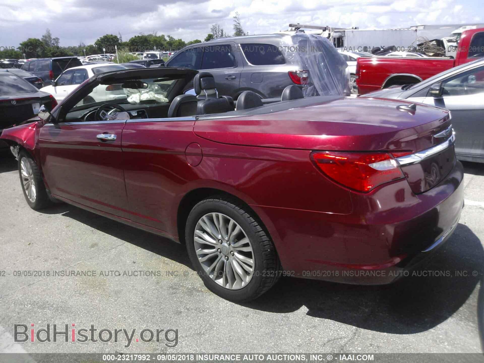 2012 Chrysler 200 - VIN: 1C3BCBFG5CN123174 - Фото 3