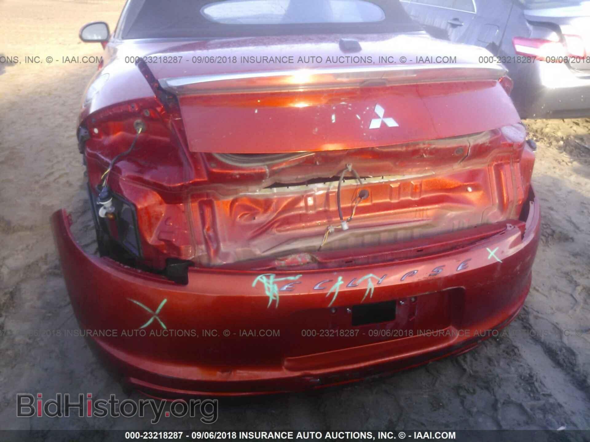 2009 MITSUBISHI ECLIPSE - VIN: 4A3AL25F59E038020 - Фото 6