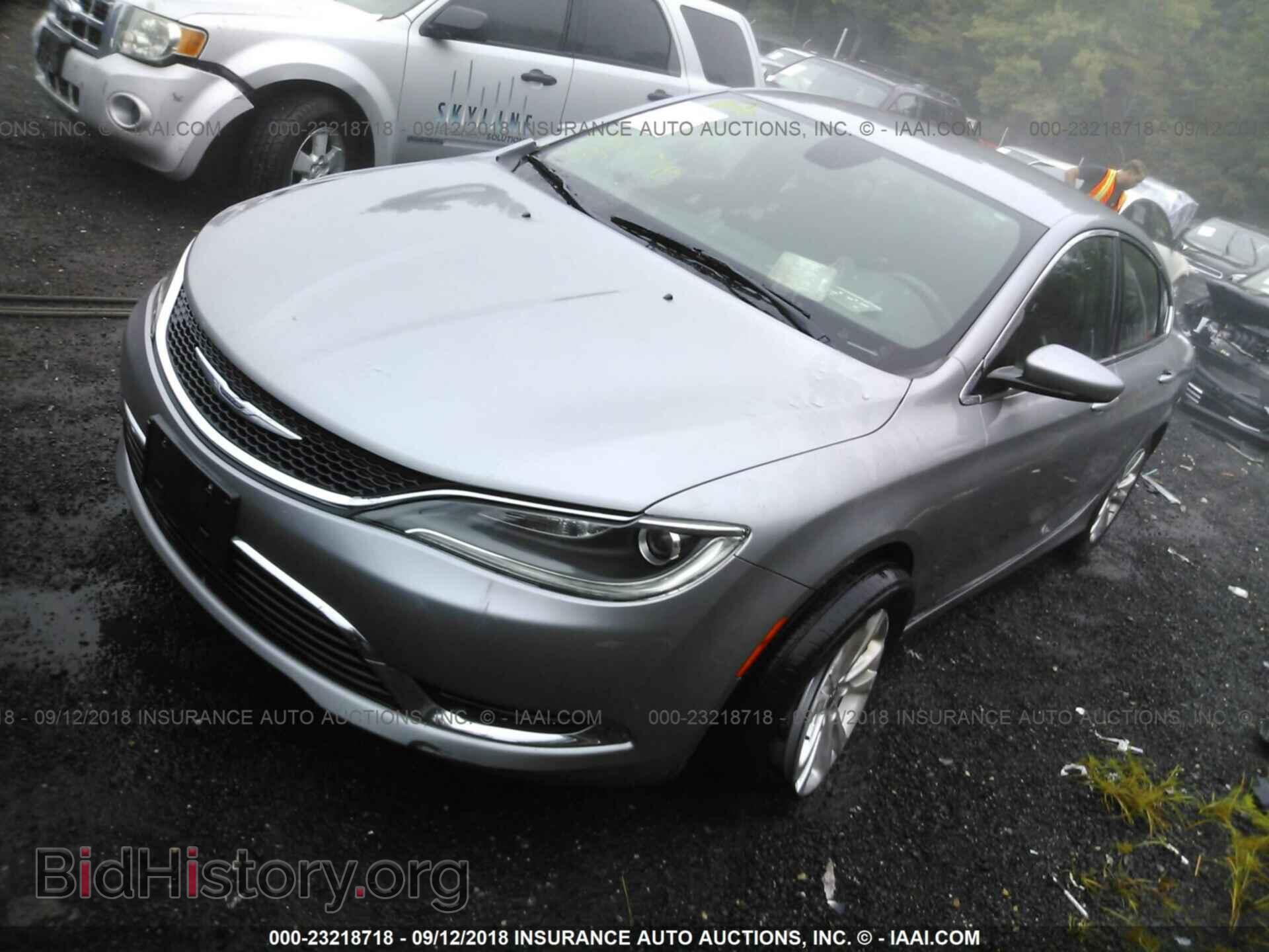 2015 Chrysler 200 - VIN: 1C3CCCAB1FN503624 - Фото 2