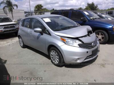 2016 Nissan VERSA NOTE, серебристый — VIN 3N1CE2CP9GL366767, IAAI
