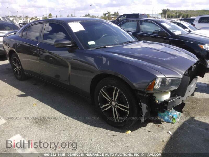 2014 Dodge CHARGER (VIN 2C3CDXJG0EH115047) — фото 1 из 10, IAAI, повреждение: передняя часть