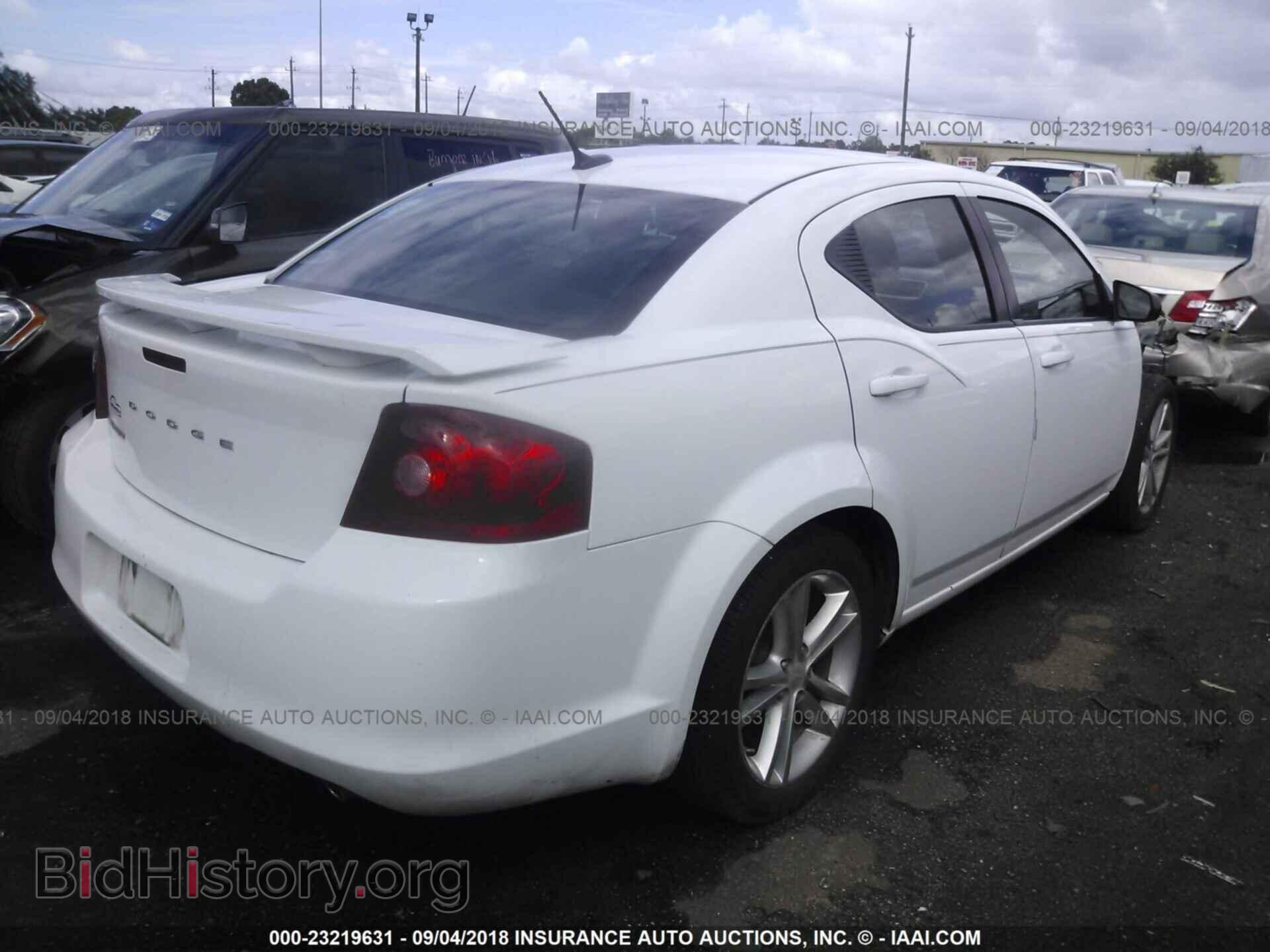 2013 Dodge Avenger - VIN: 1C3CDZAG7DN549113 - Фото 4