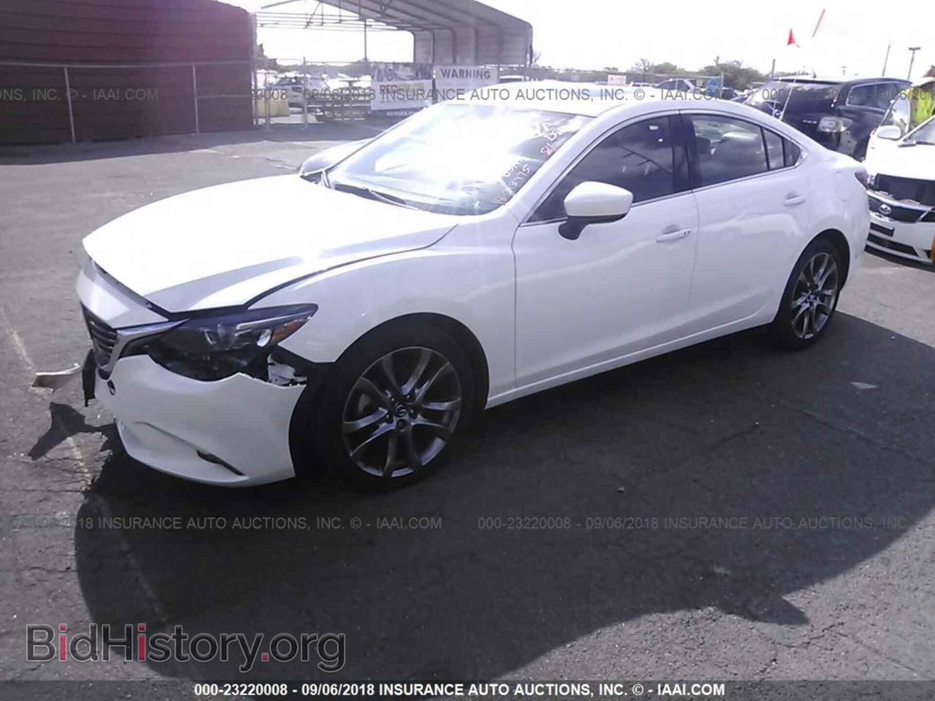 2017 Mazda 6 - VIN: JM1GL1X53H1144855 - Фото 2