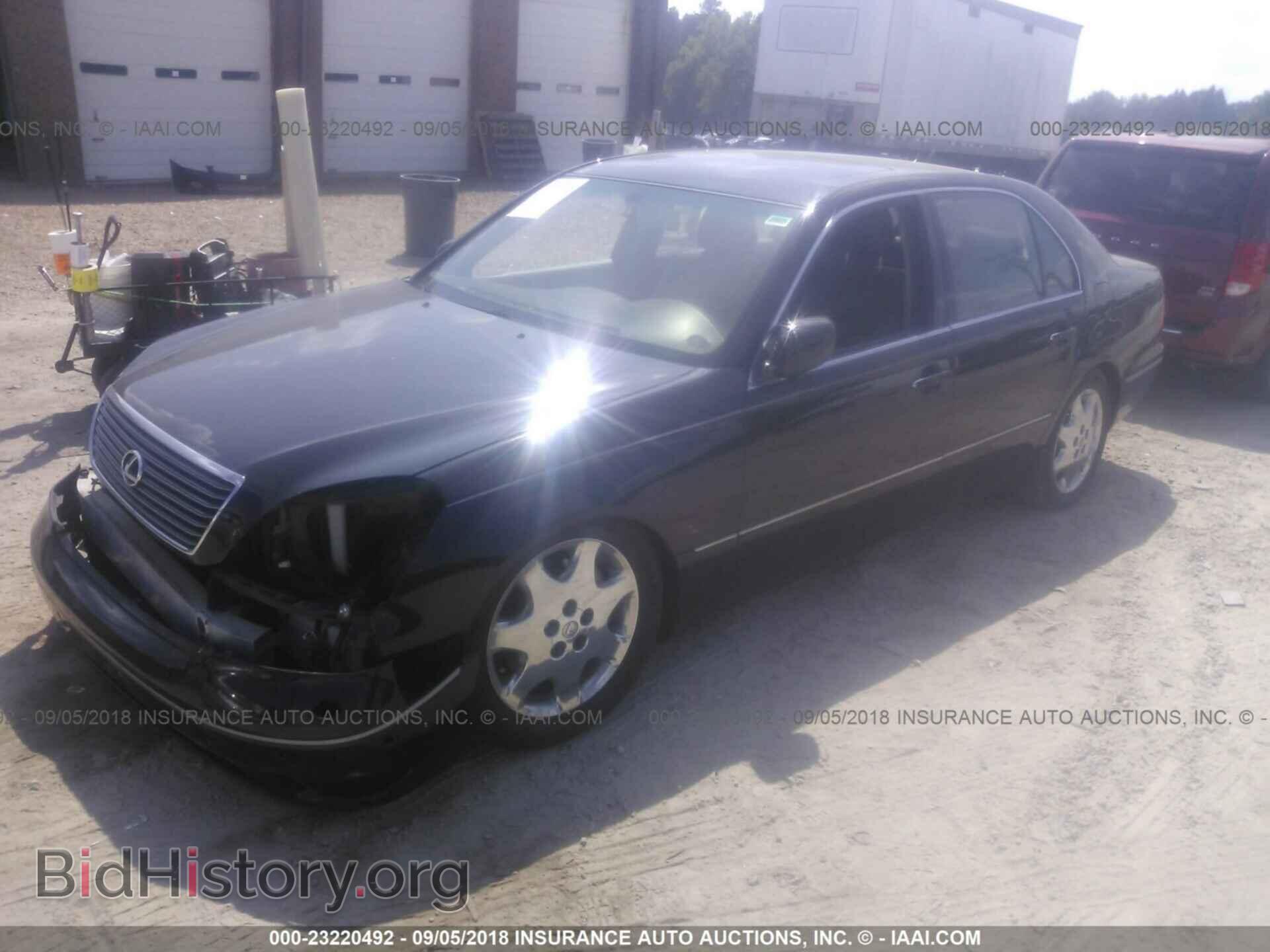2001 LEXUS LS - VIN: JTHBN30F710034193 - Фото 2