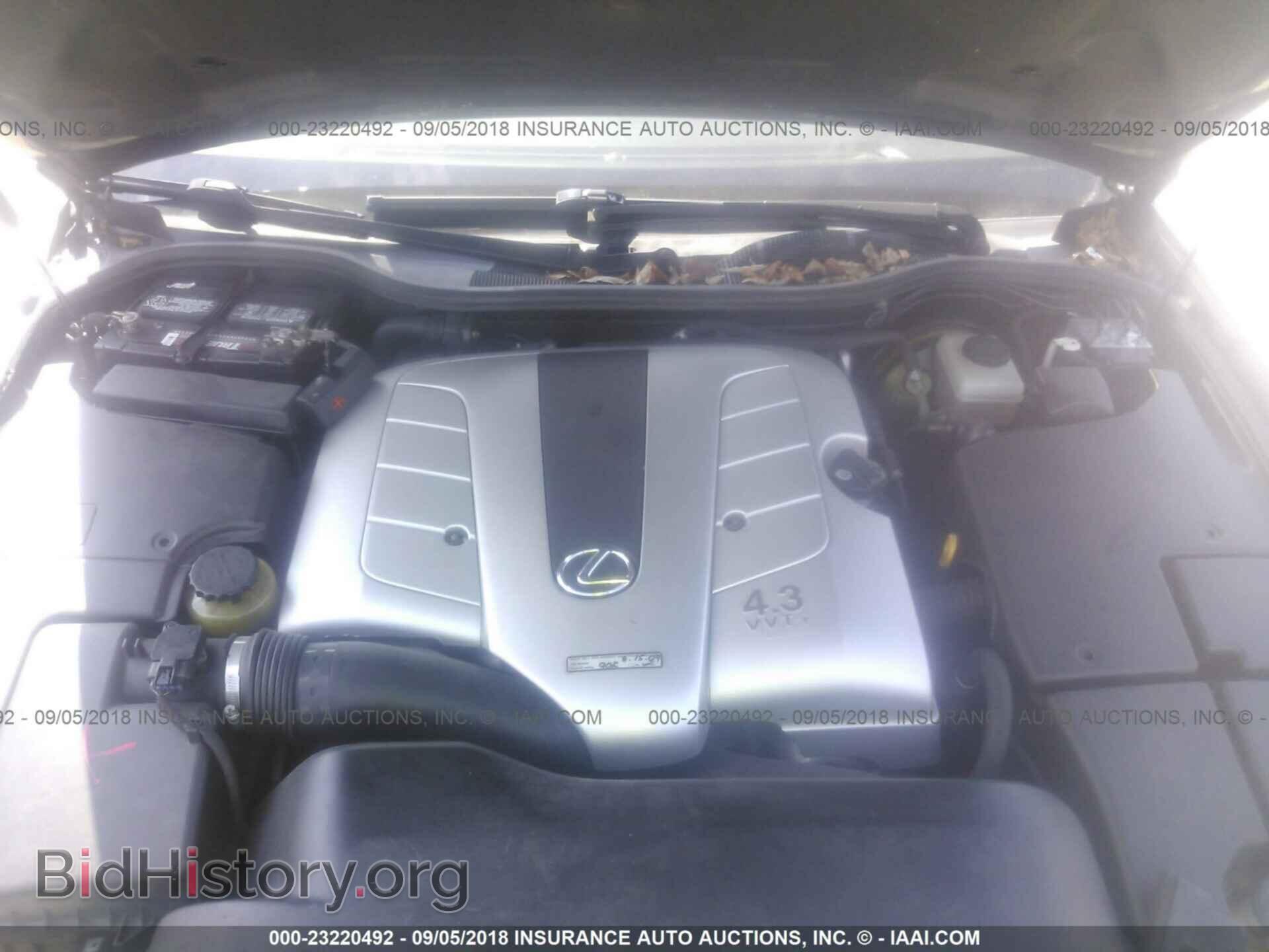 2001 LEXUS LS - VIN: JTHBN30F710034193 - Фото 10