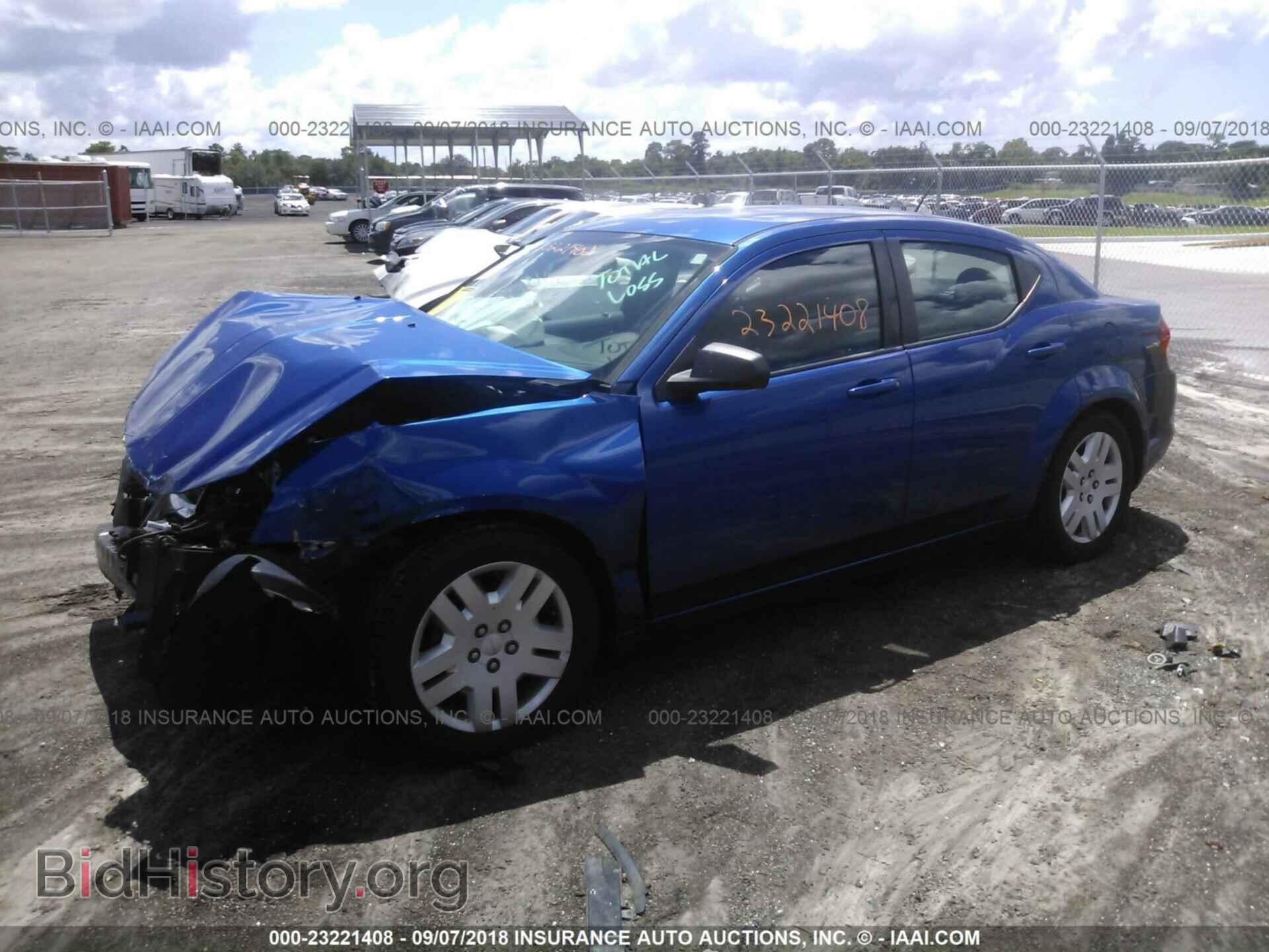 2013 Dodge Avenger - VIN: 1C3CDZAB3DN599110 - Фото 2
