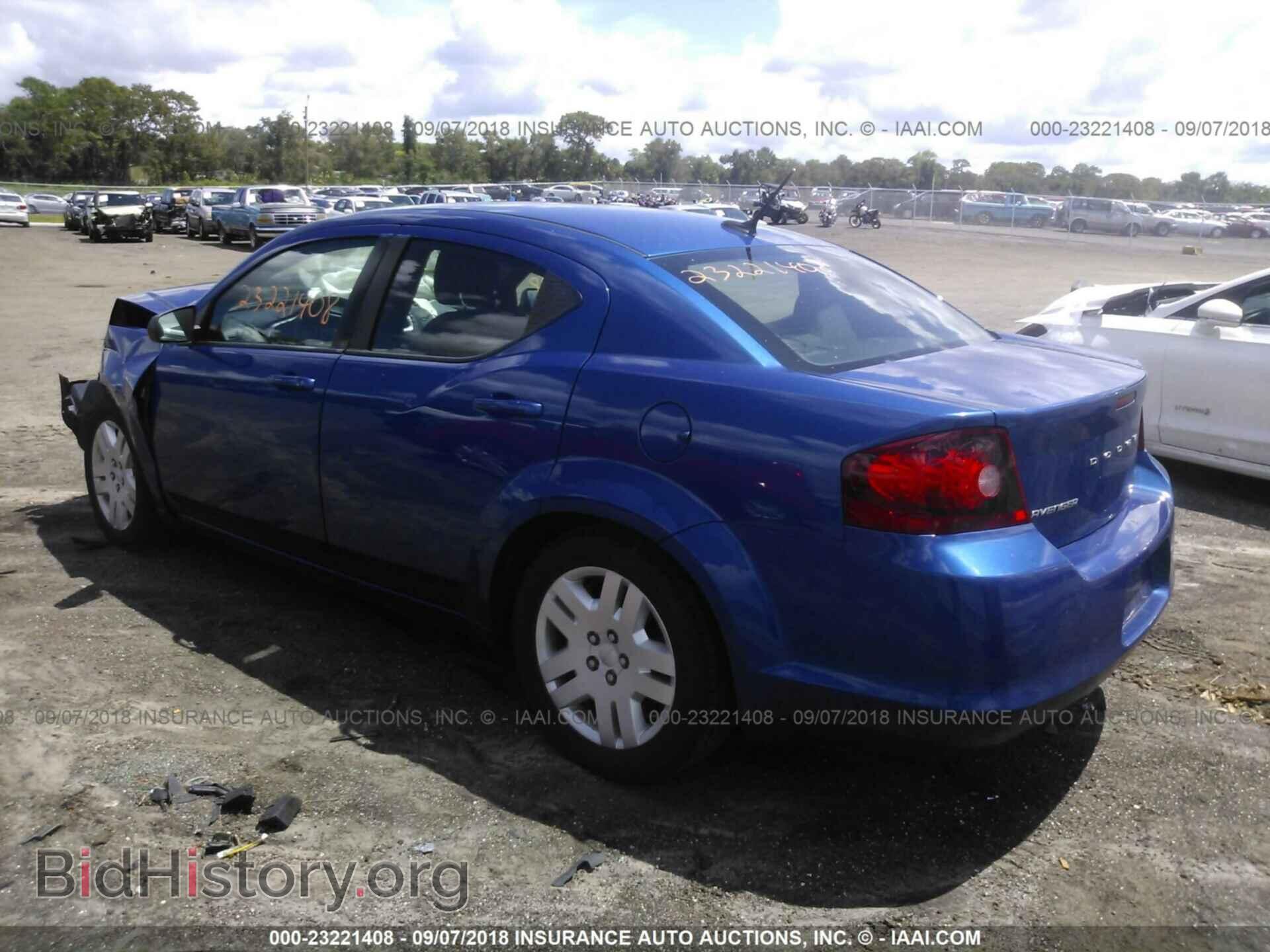 2013 Dodge Avenger - VIN: 1C3CDZAB3DN599110 - Фото 3