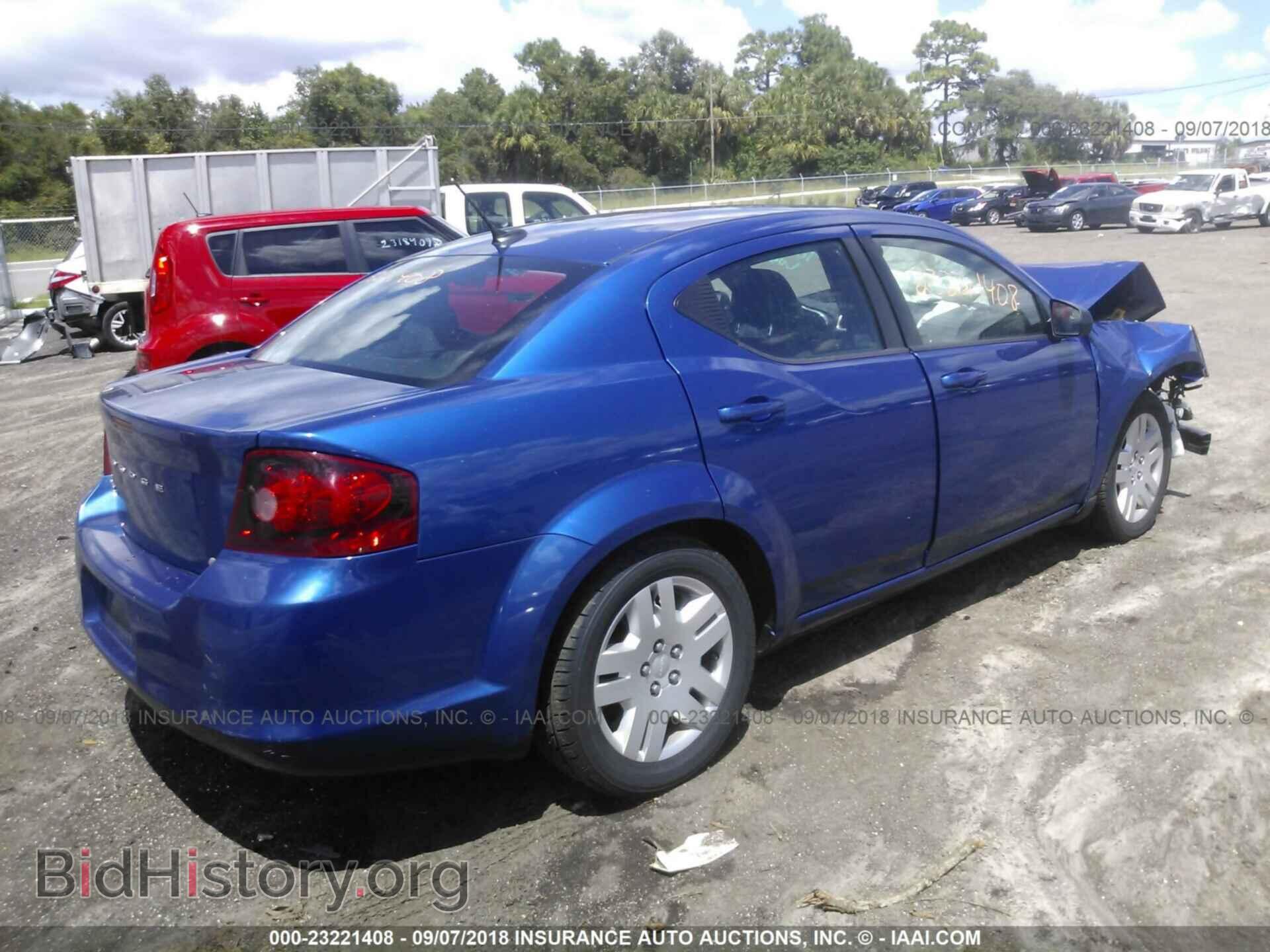 2013 Dodge Avenger - VIN: 1C3CDZAB3DN599110 - Фото 4