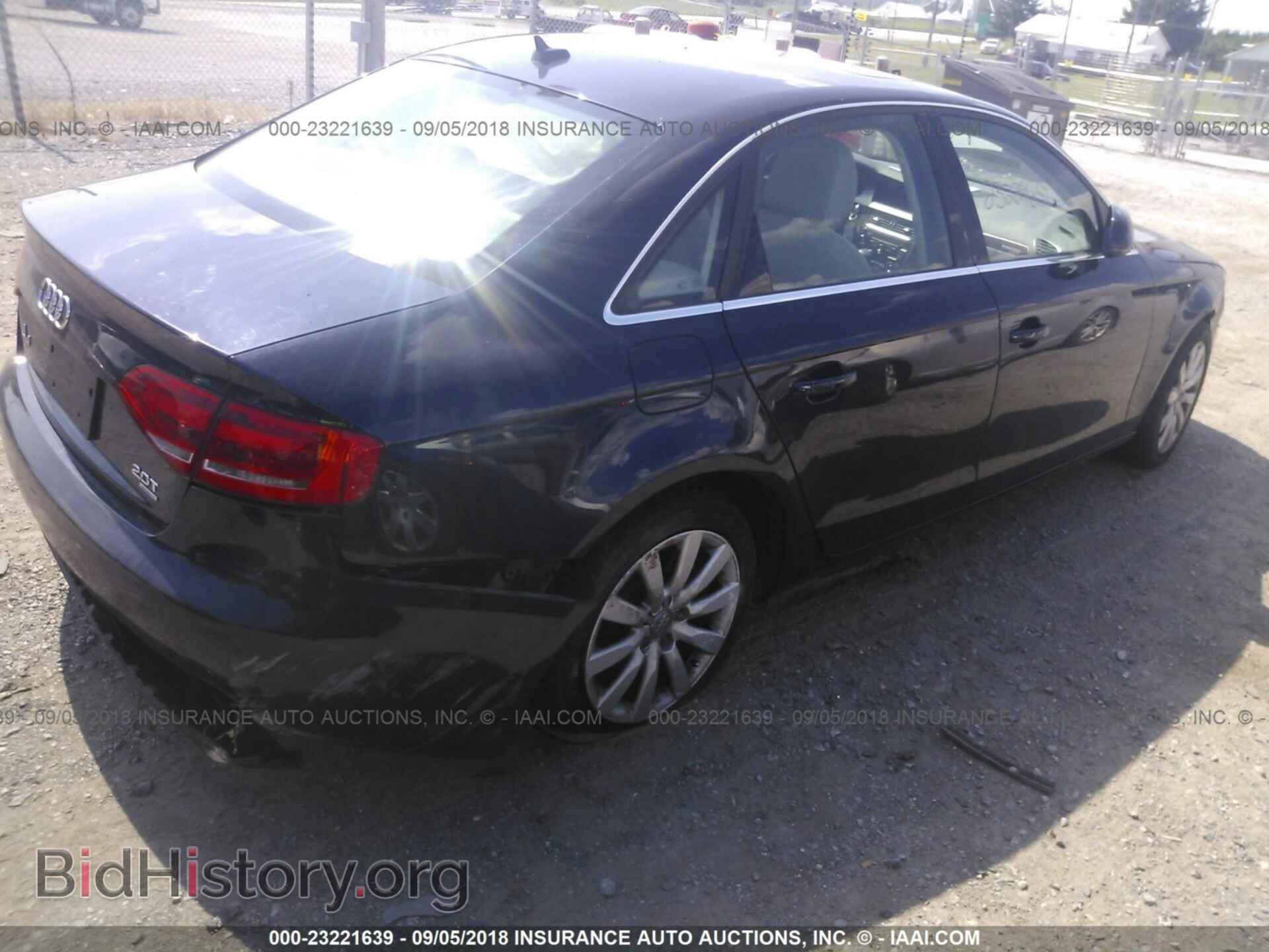 2009 AUDI A4 - VIN: WAUSF78K29N019989 - Фото 4