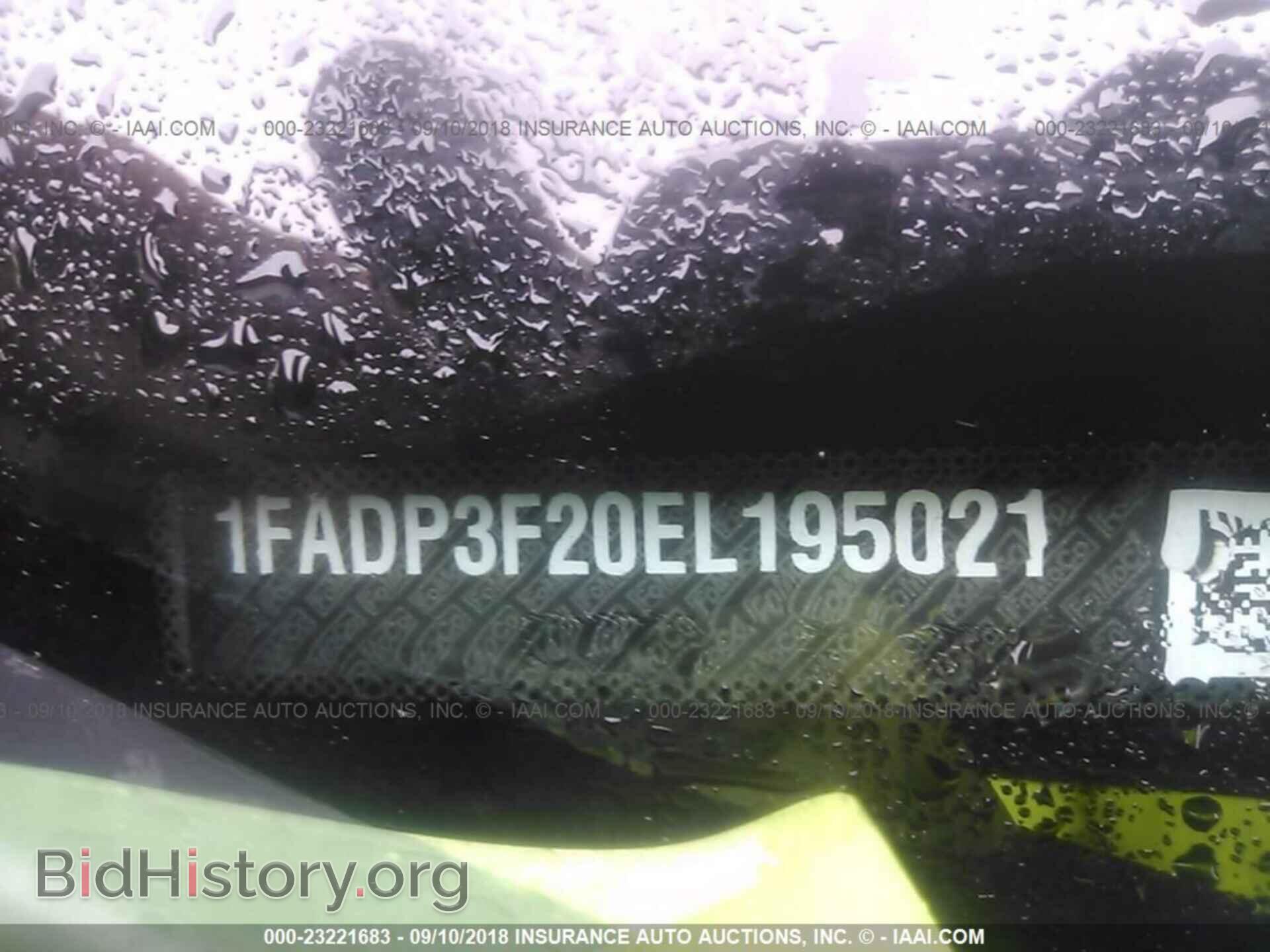 2014 FORD FOCUS - VIN: 1FADP3F20EL195021 - Фото 9