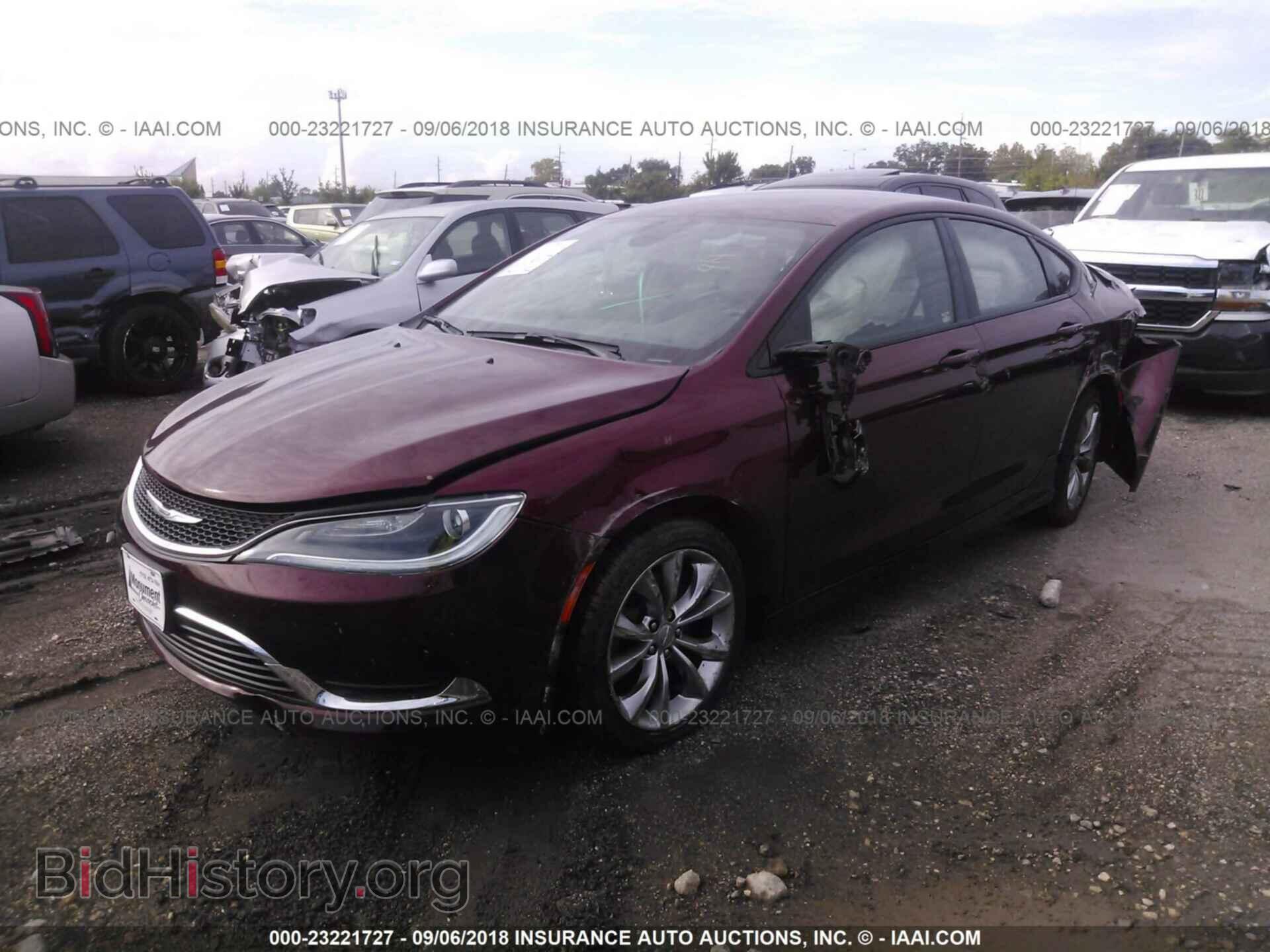 2015 CHRYSLER 200 - VIN: 1C3CCCBGXFN620144 - Фото 2