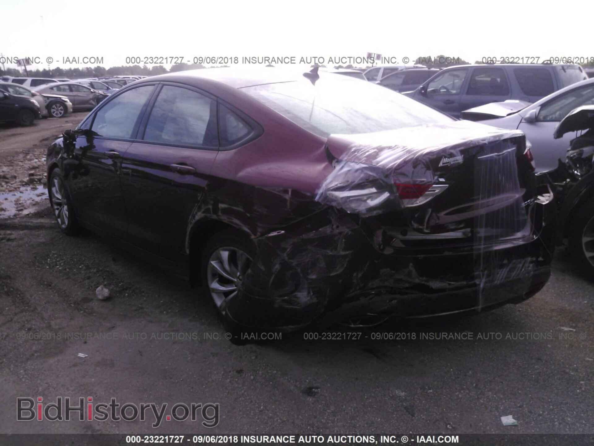 2015 CHRYSLER 200 - VIN: 1C3CCCBGXFN620144 - Фото 3