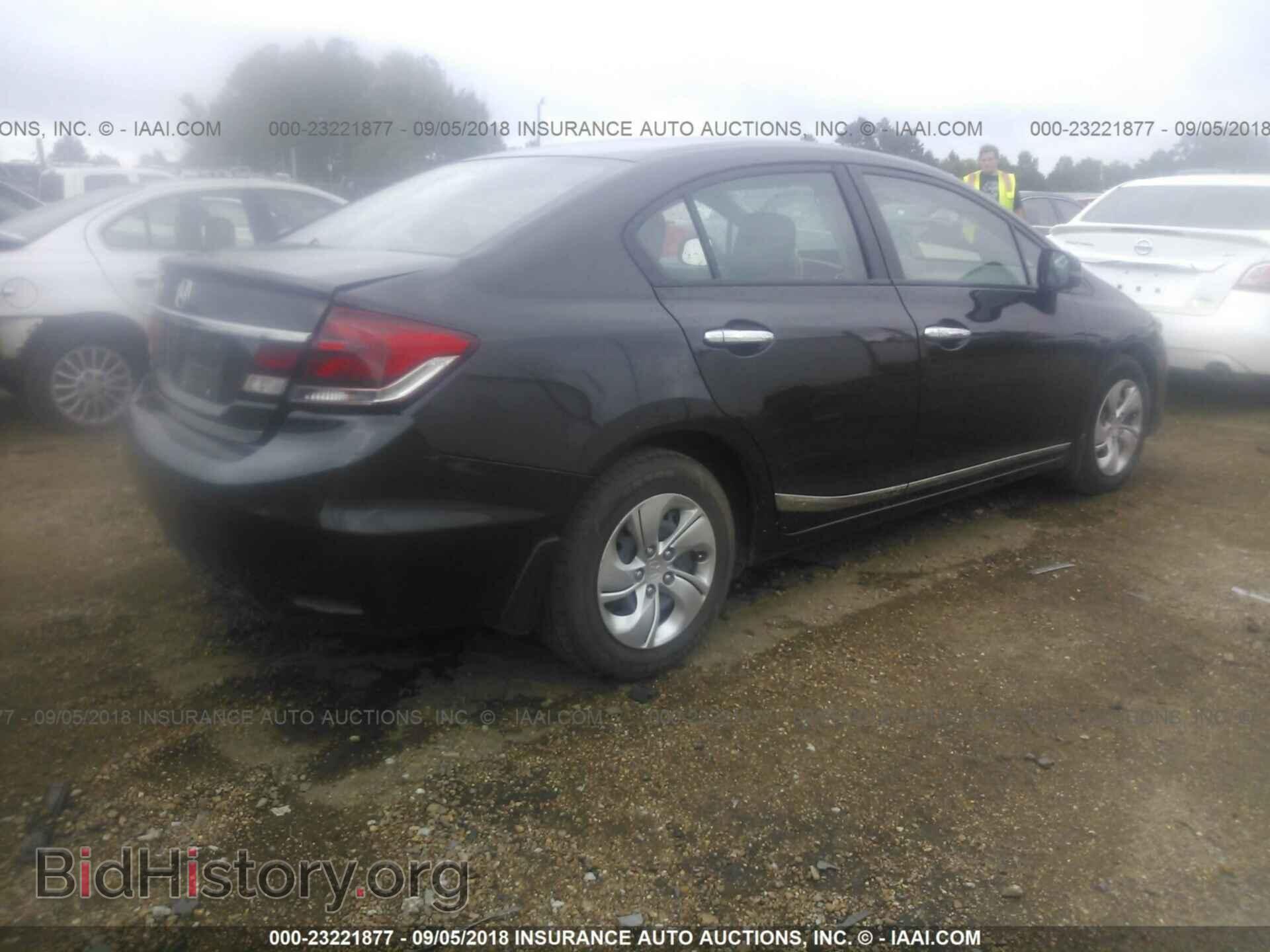2013 Honda Civic - VIN: 2HGFB2F53DH584884 - Фото 4