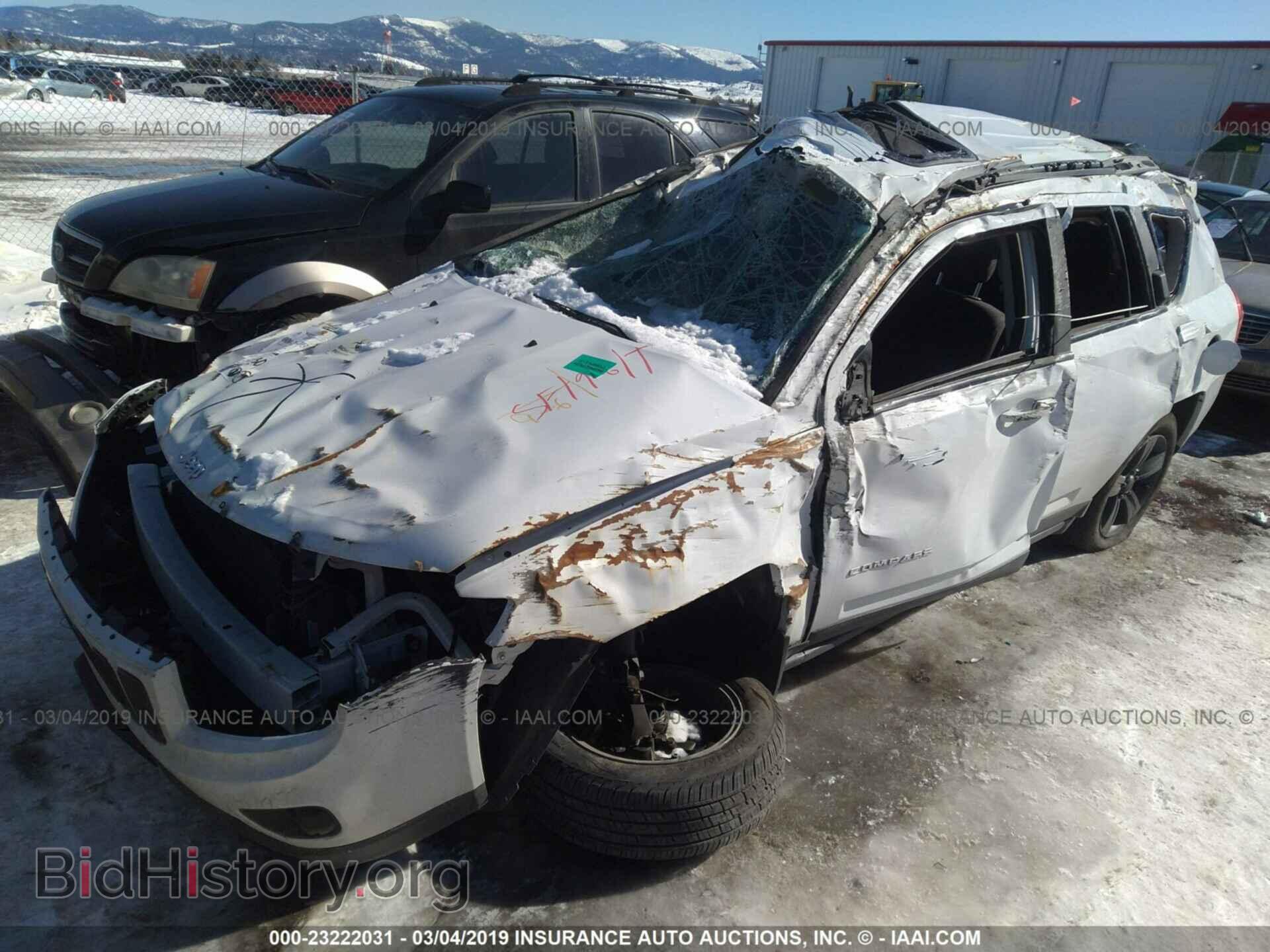 2013 JEEP COMPASS - VIN: 1C4NJDEB9DD164379 - Фото 2