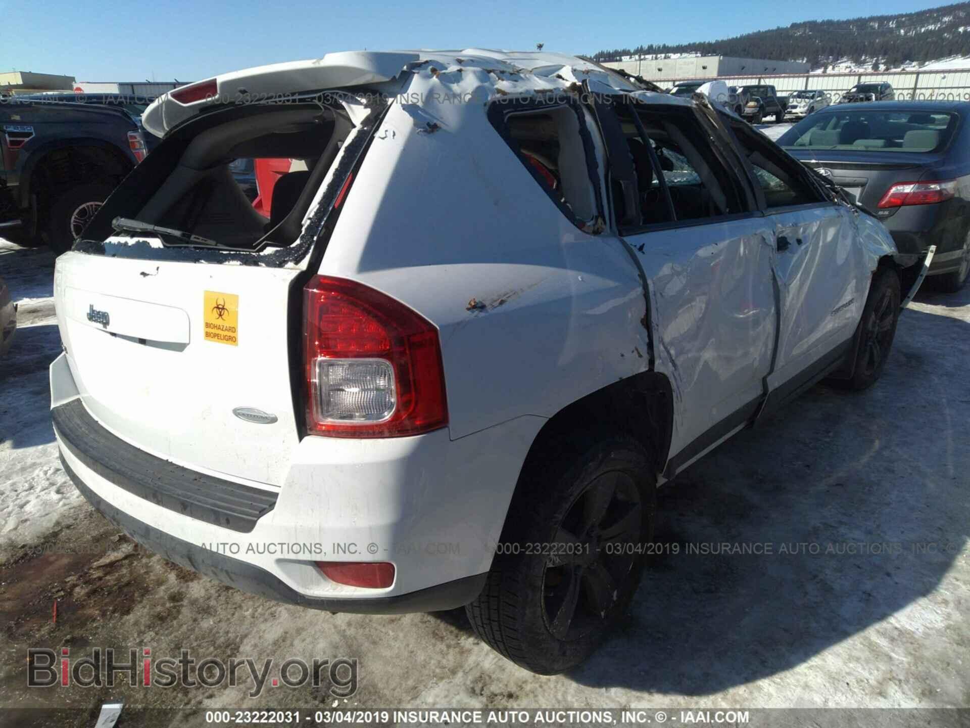 2013 JEEP COMPASS - VIN: 1C4NJDEB9DD164379 - Фото 4