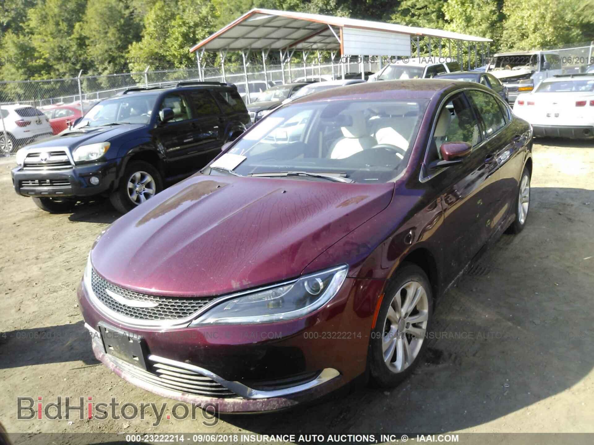 2016 Chrysler 200 - VIN: 1C3CCCAB1GN116105 - Фото 2