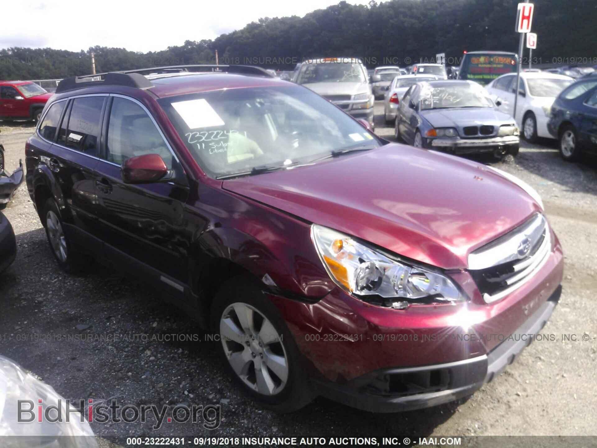 Фотография 4S4BRBGC3B3403574 - Subaru Outback 2011