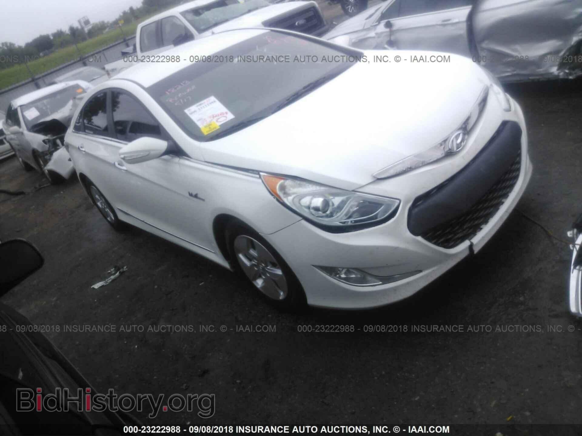 Фотография KMHEC4A44CA058872 - Hyundai Sonata 2012