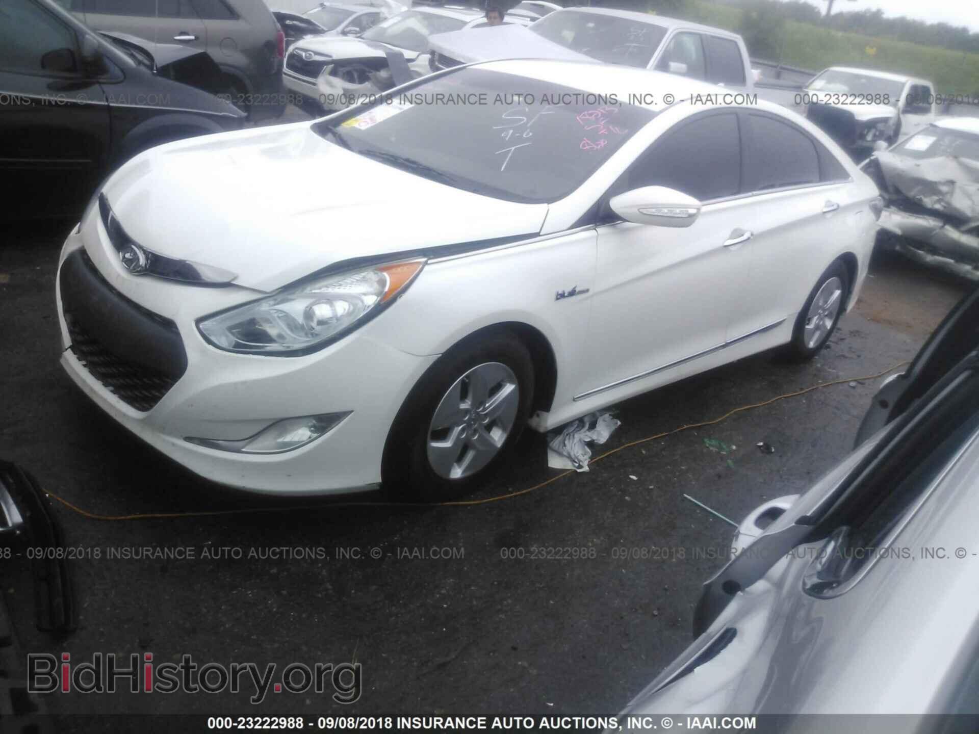 2012 Hyundai Sonata - VIN: KMHEC4A44CA058872 - Фото 2