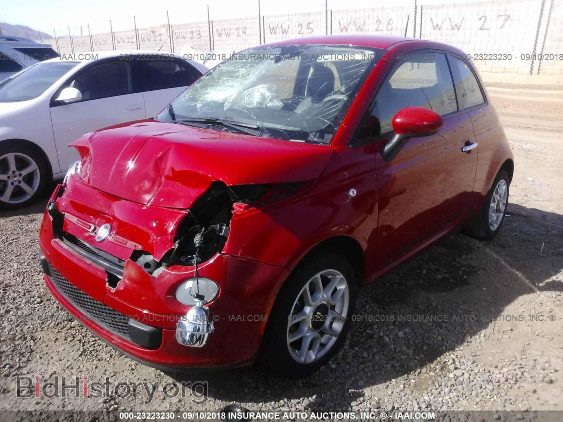 2015 FIAT 500 - VIN: 3C3CFFAR5FT662894 - Photo 2