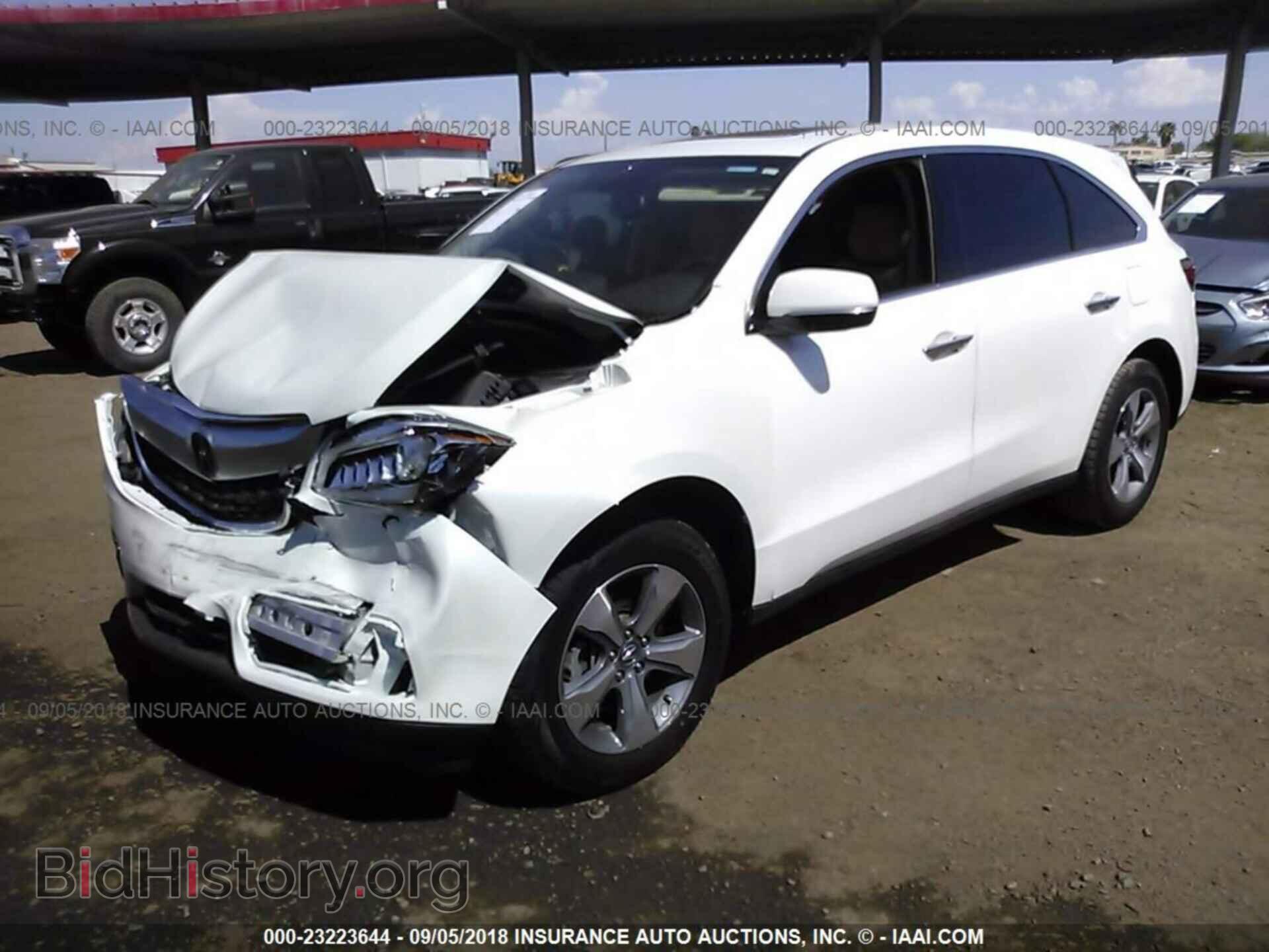 2014 ACURA MDX - VIN: 5FRYD3H23EB002749 - Фото 2