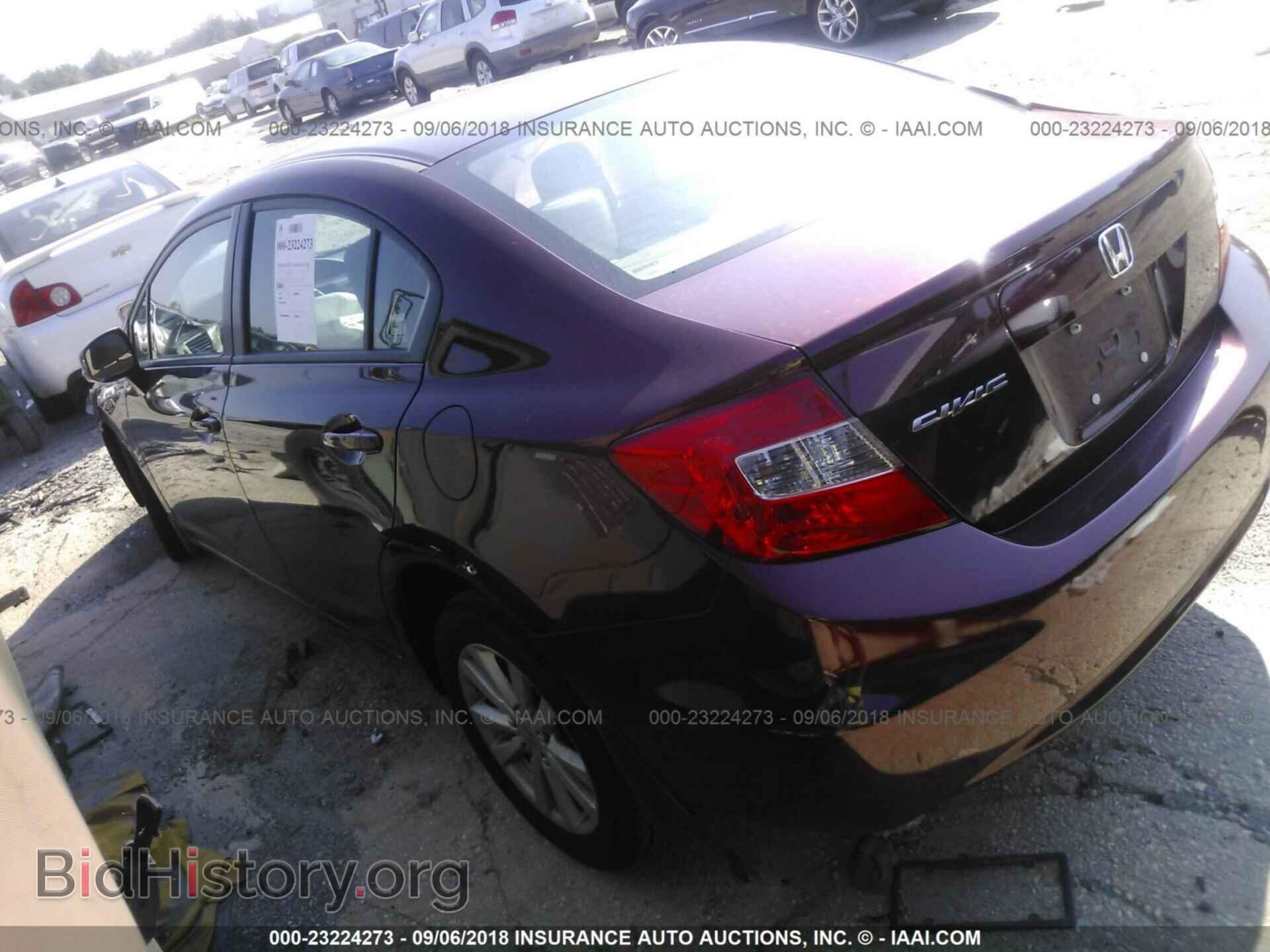 2012 Honda Civic - VIN: 19XFB2F86CE379918 - Фото 3