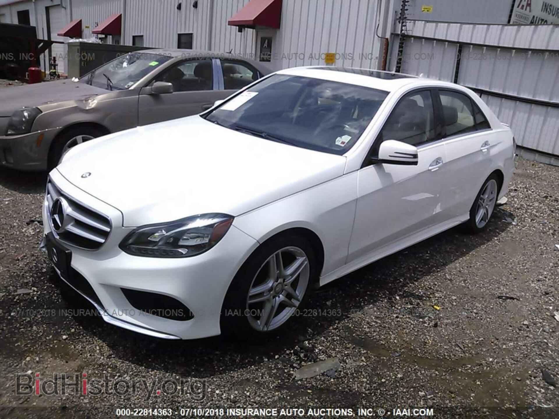 2014 MERCEDES-BENZ E - VIN: WDDHF8JB7EA858248 - Photo 2