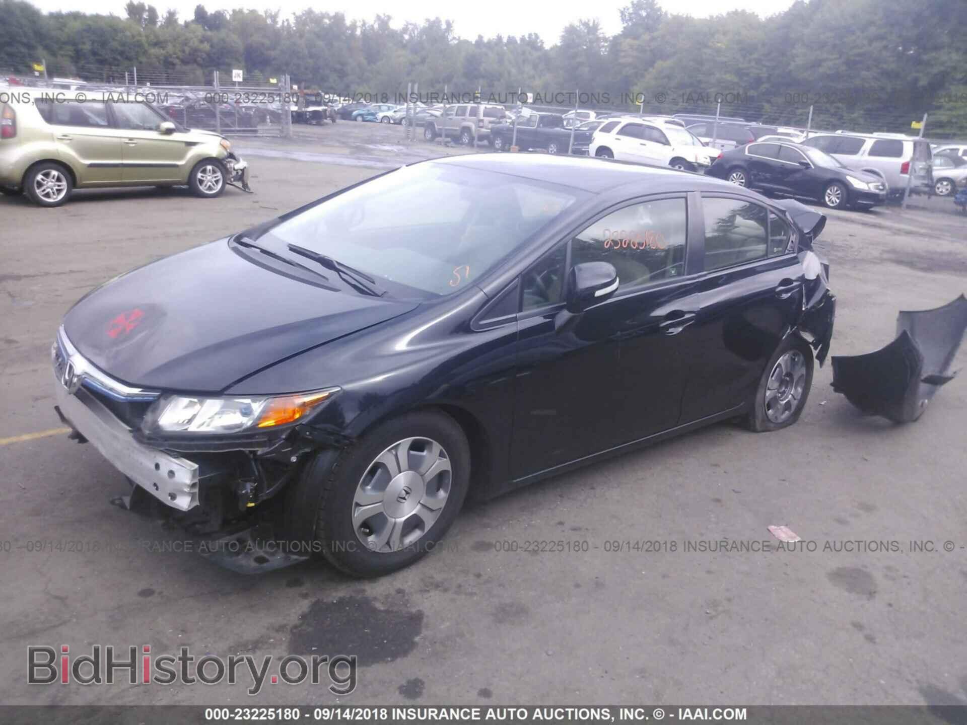2012 Honda Civic - VIN: JHMFB4F29CS010229 - Фото 2