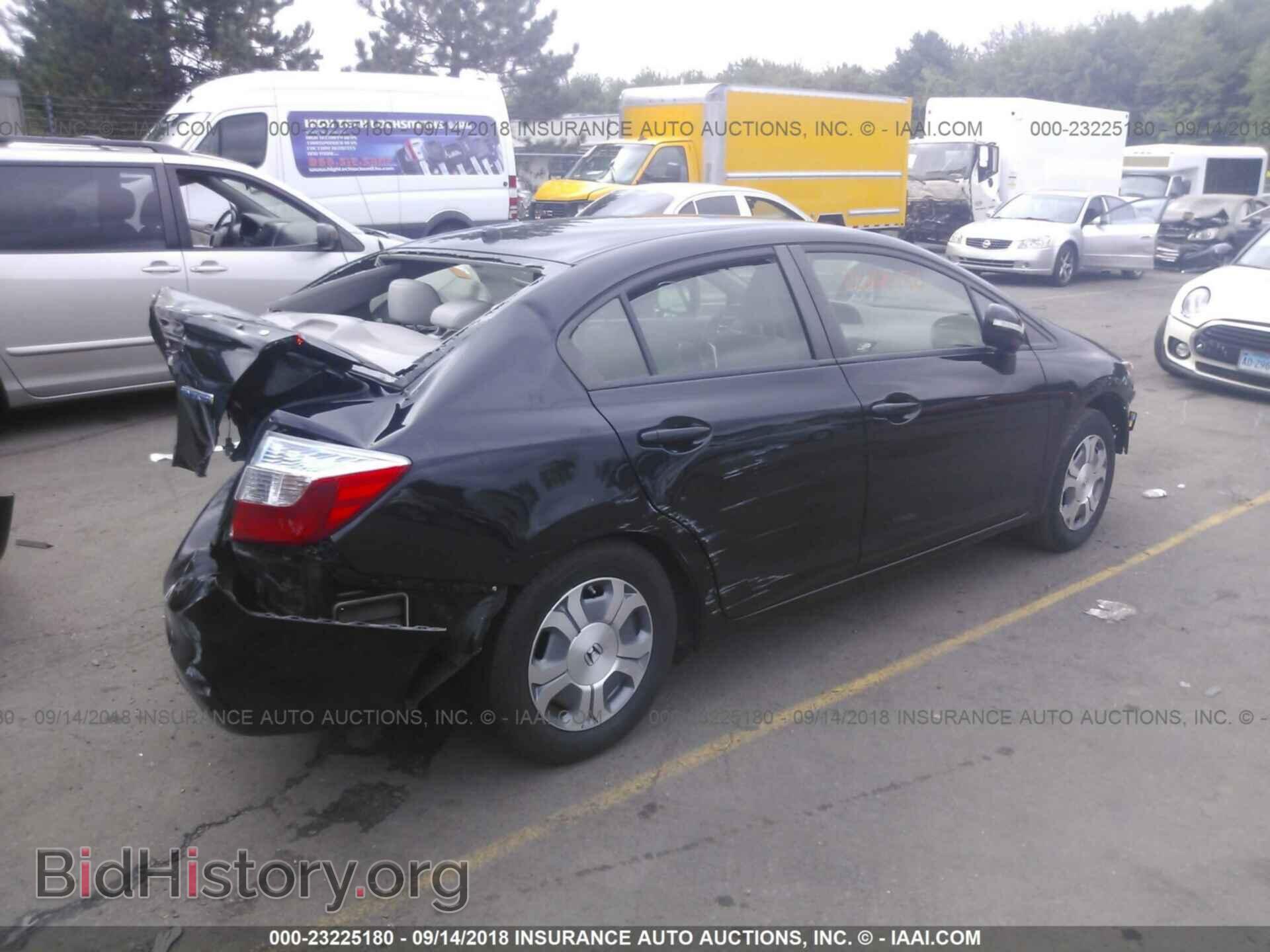2012 Honda Civic - VIN: JHMFB4F29CS010229 - Фото 4