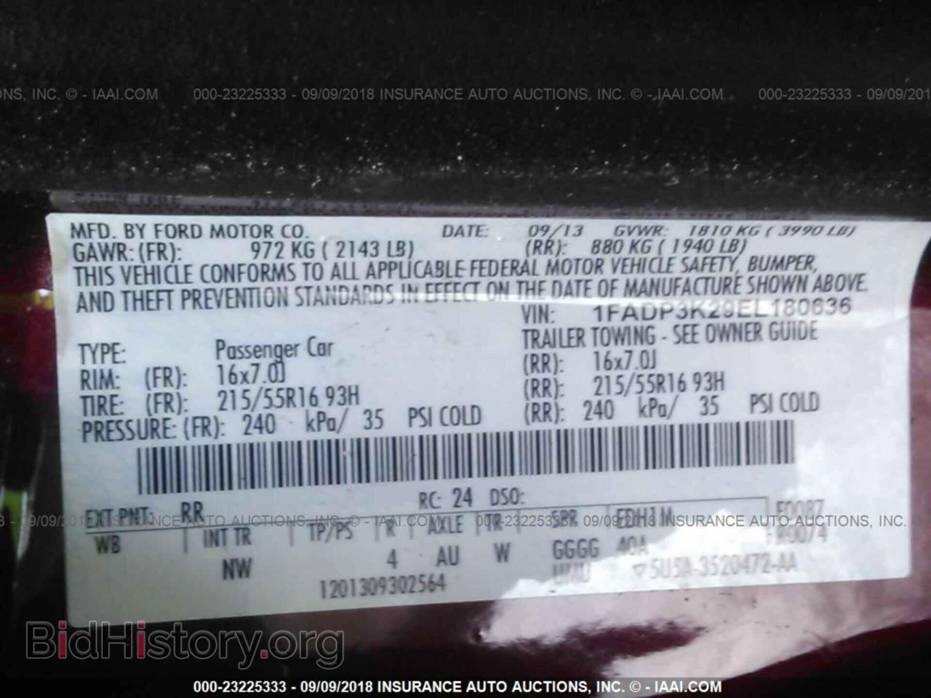 2014 Ford Focus - VIN: 1FADP3K29EL180636 - Photo 9