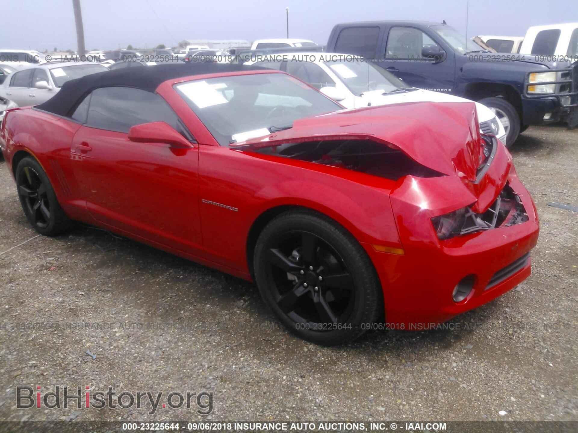 Фотография 2G1FC3D37C9114930 - CHEVROLET CAMARO 2012