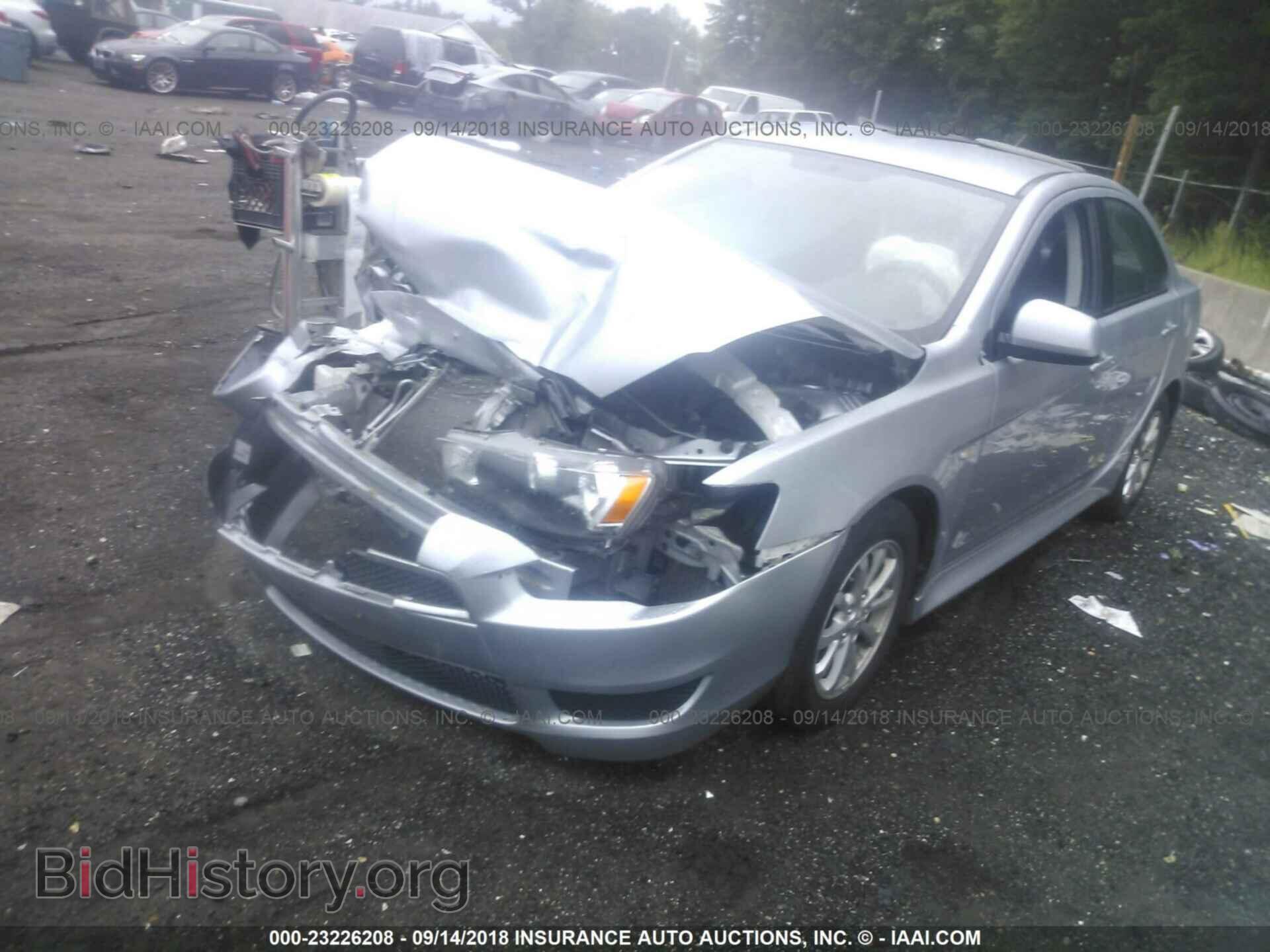 2012 Mitsubishi Lancer - VIN: JA32V2FW9CU021345 - Фото 2