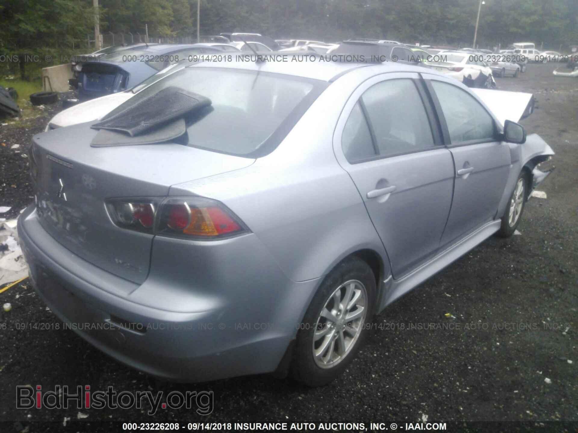 2012 Mitsubishi Lancer - VIN: JA32V2FW9CU021345 - Фото 4