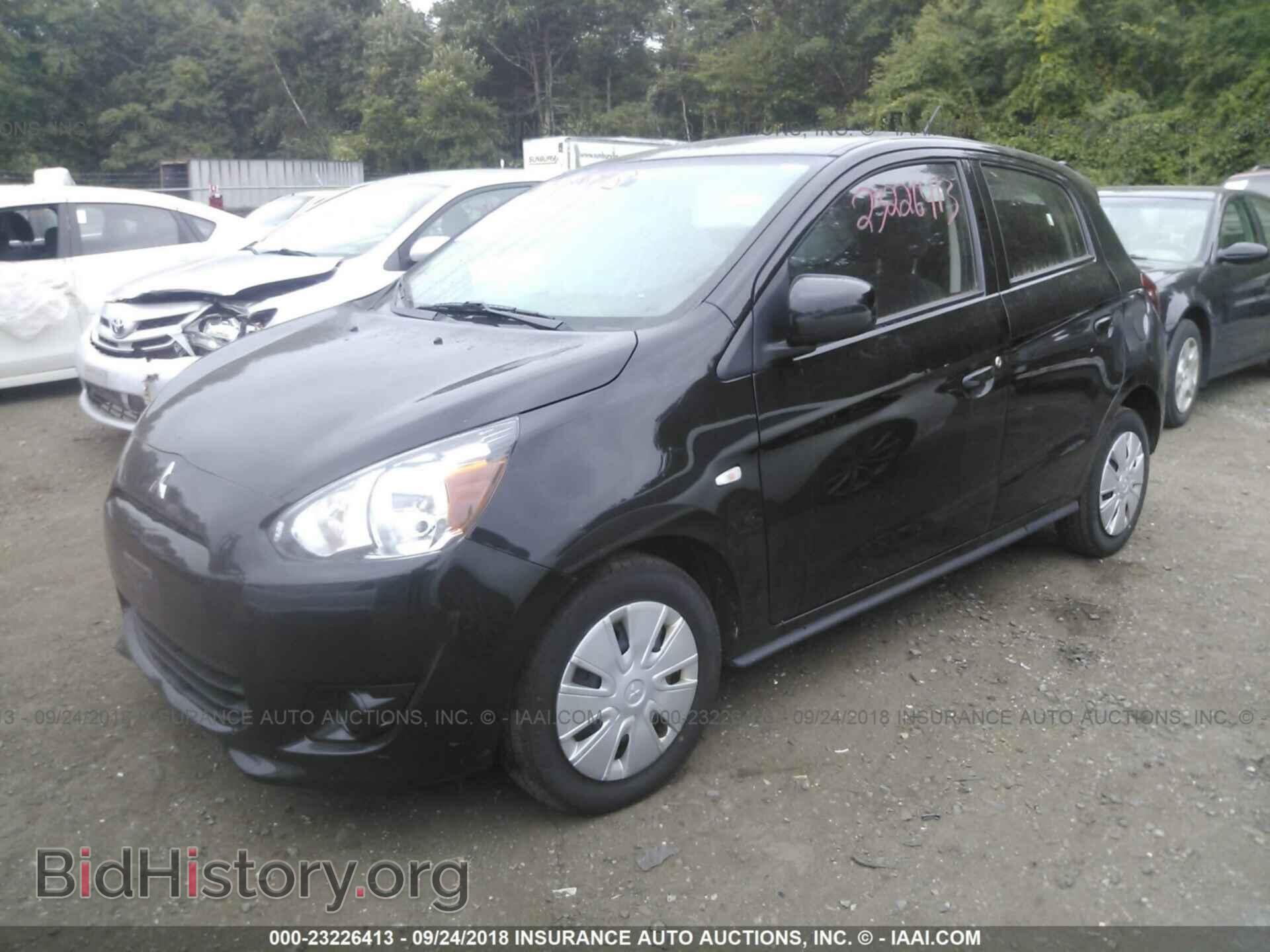 2015 Mitsubishi Mirage - VIN: ML32A3HJ4FH041524 - Фото 2