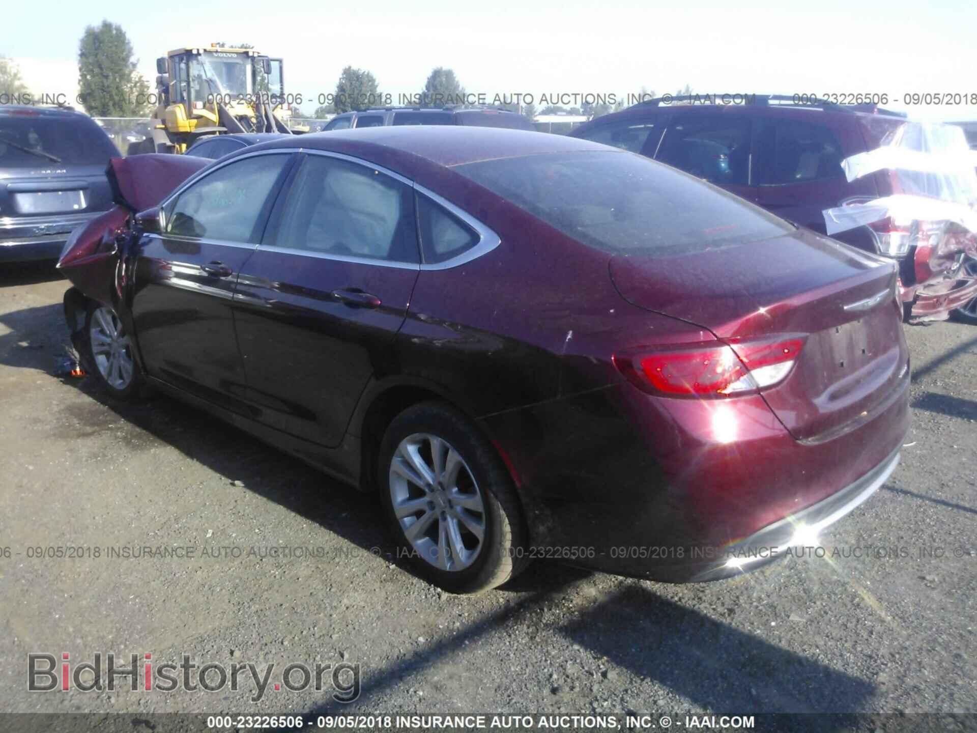 2016 Chrysler 200 - VIN: 1C3CCCAB0GN169846 - Photo 3