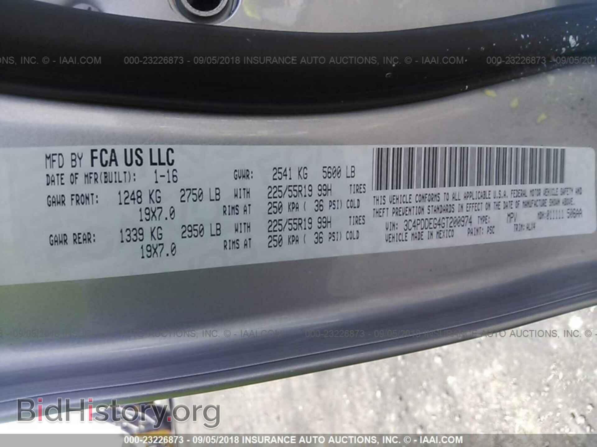 2016 Dodge Journey - VIN: 3C4PDDEG4GT200974 - Photo 9