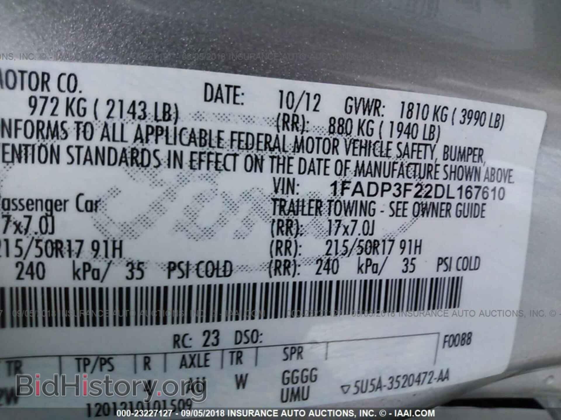 2013 Ford Focus - VIN: 1FADP3F22DL167610 - Photo 9