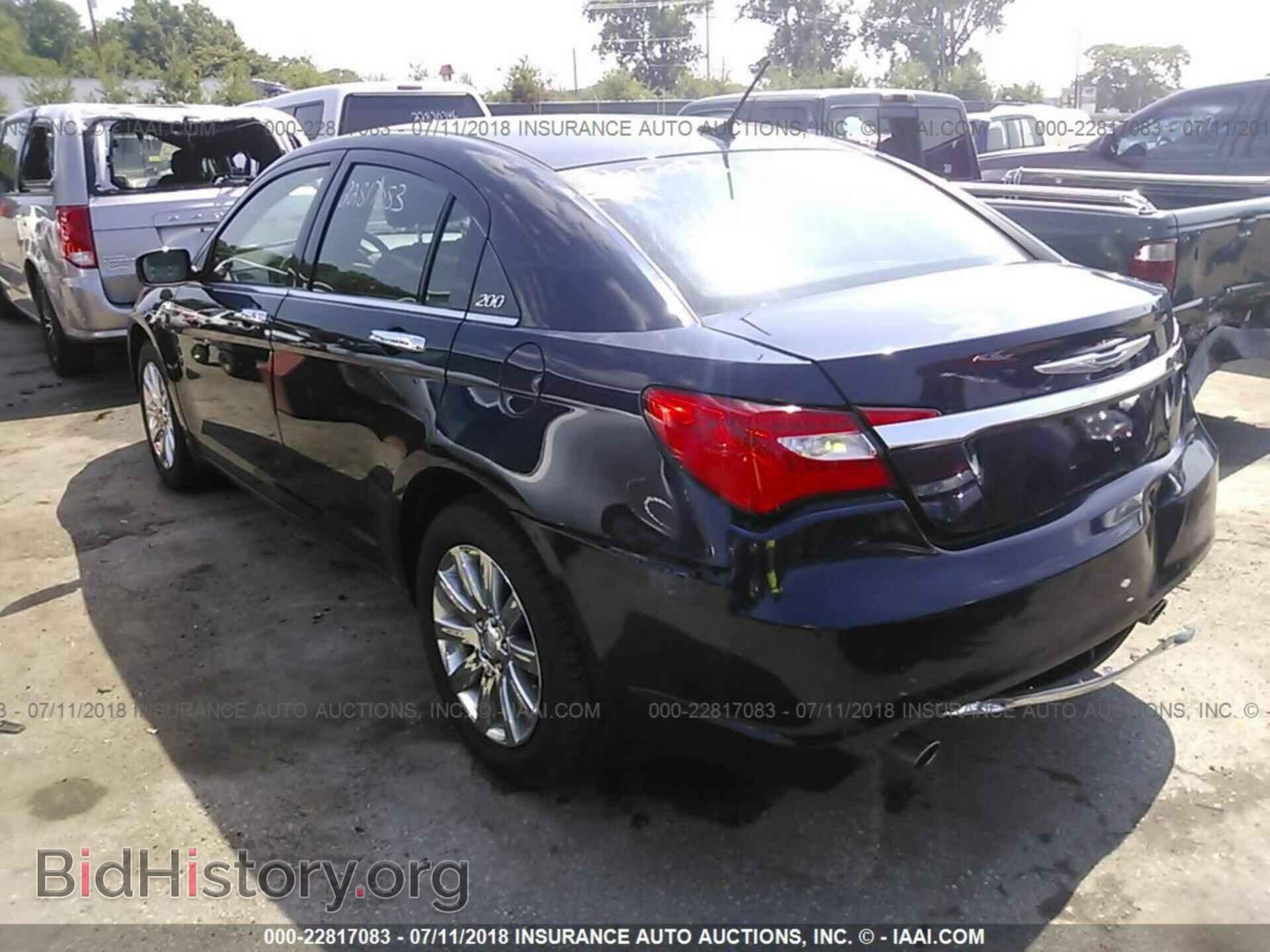 2013 CHRYSLER 200 - VIN: 1C3CCBCGXDN699918 - Фото 3