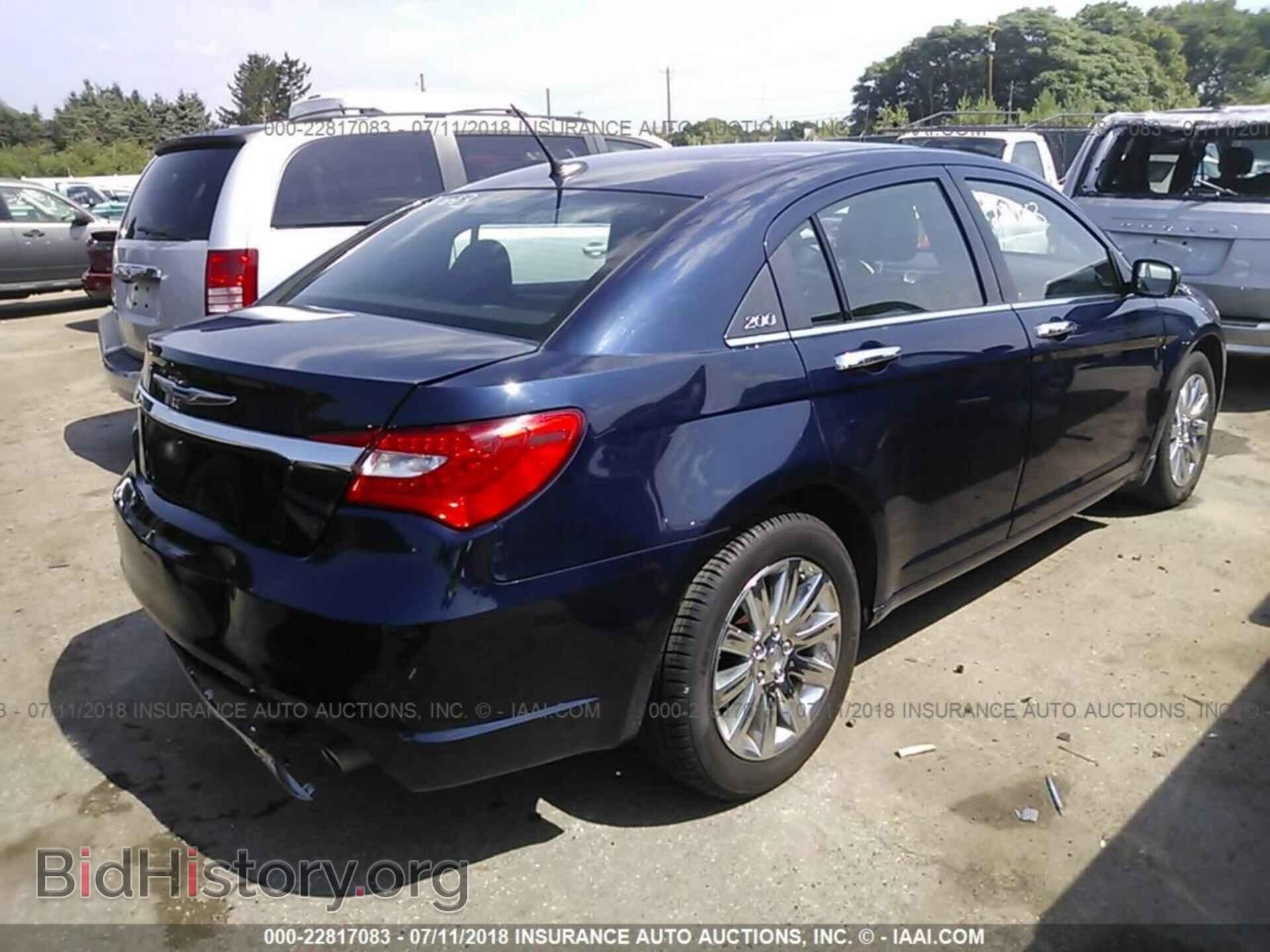 2013 CHRYSLER 200 - VIN: 1C3CCBCGXDN699918 - Фото 4