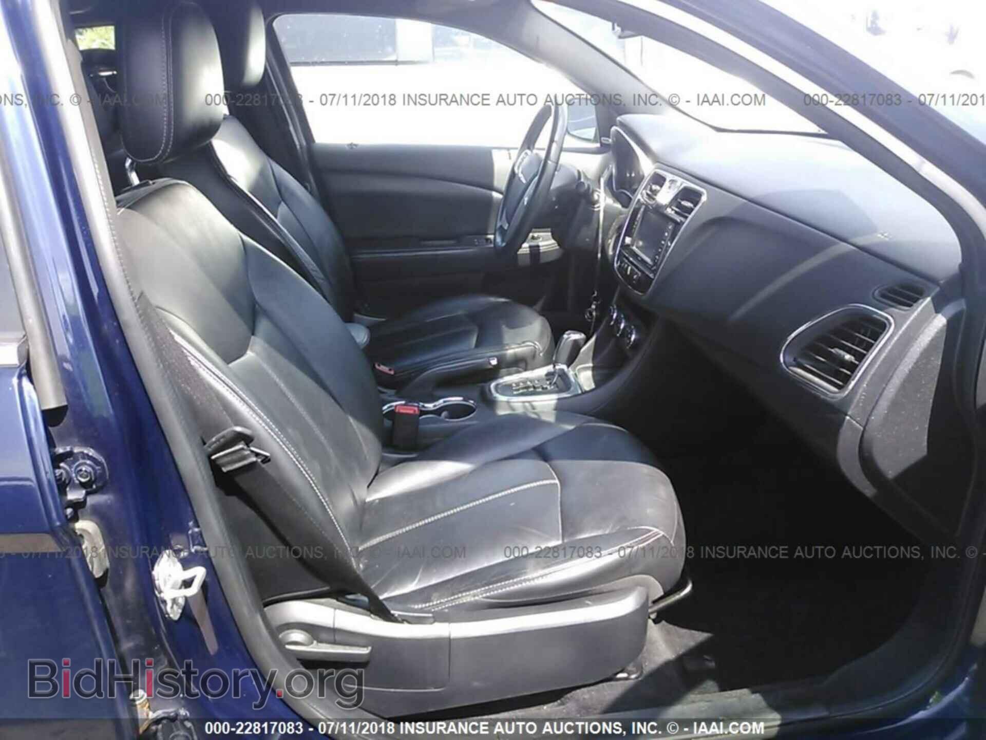 2013 CHRYSLER 200 - VIN: 1C3CCBCGXDN699918 - Фото 5